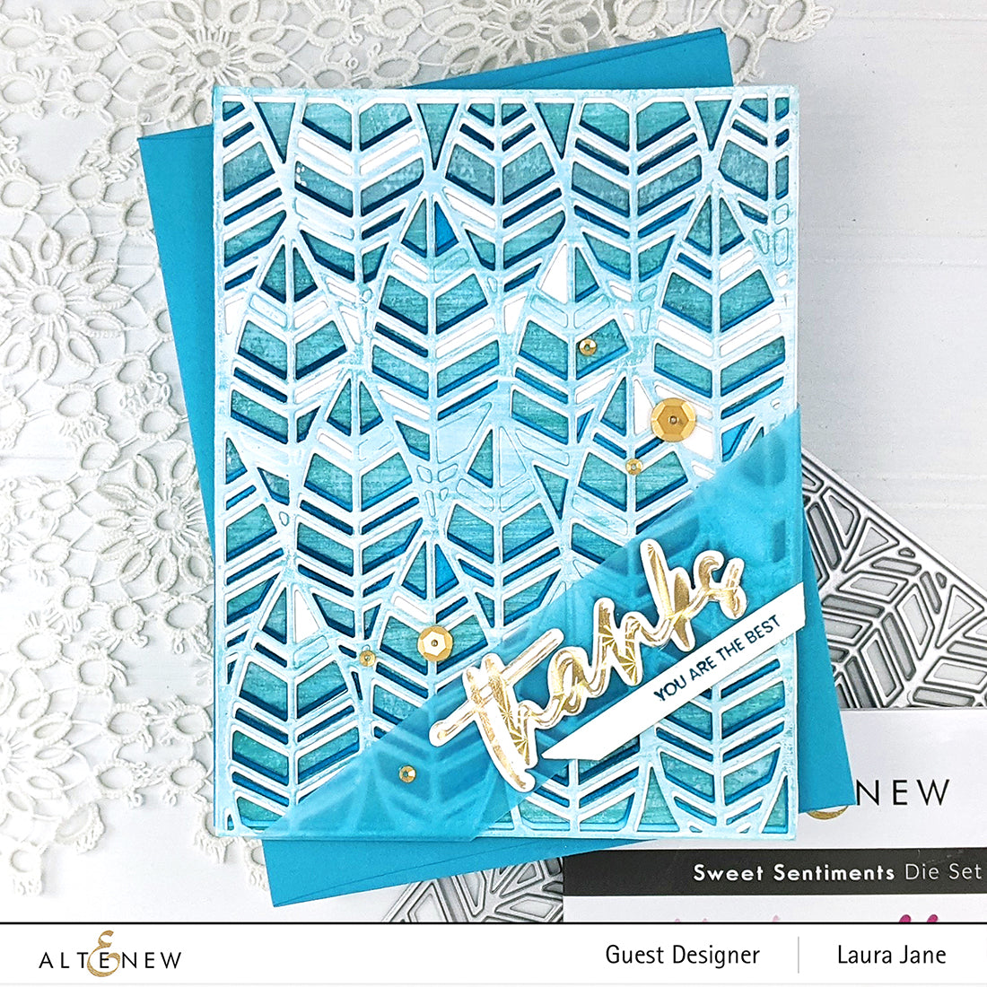 Curtain Leaves Cover - Craft Die