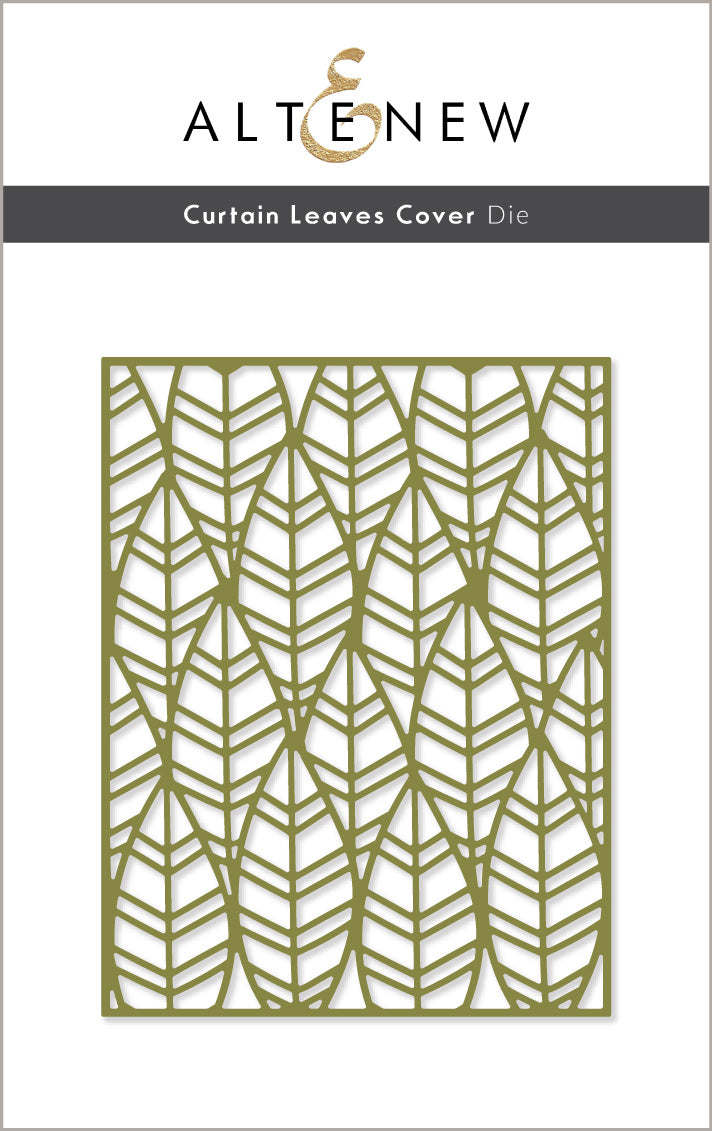Curtain Leaves Cover - Craft Die
