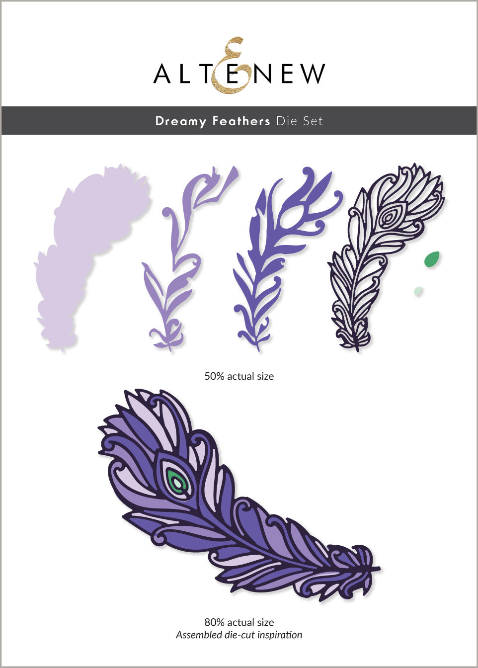 Dreamy Feathers - Craft Die