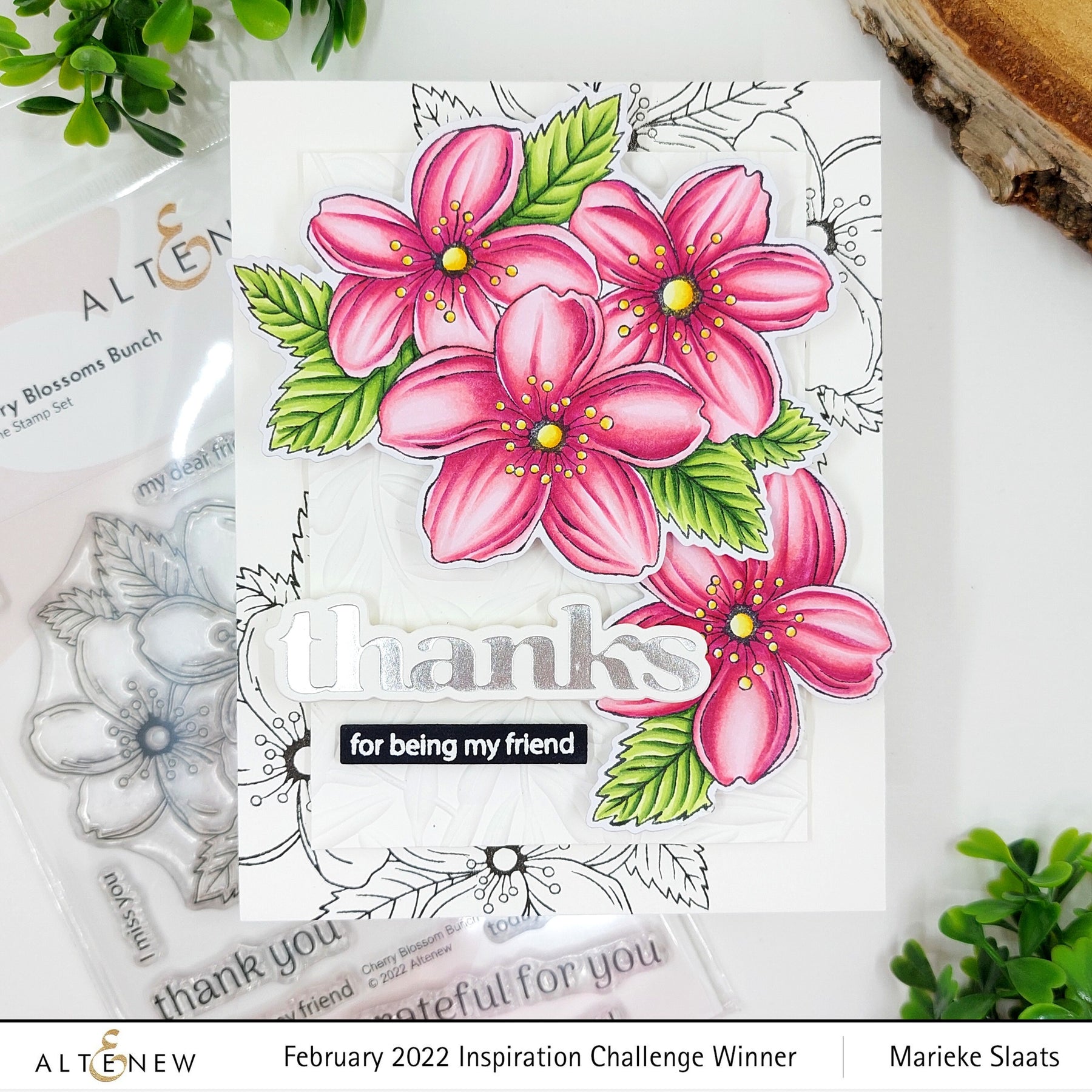 Cherry Blossoms Bunch - Craft Die