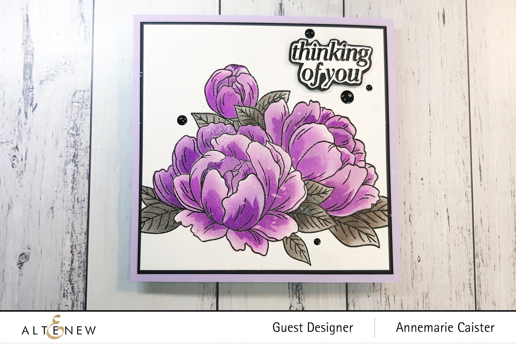 Gracious Peonies - Craft Die
