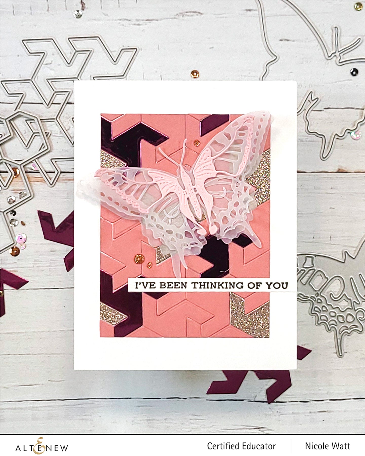 Swallowtail Butterfly - Craft Die