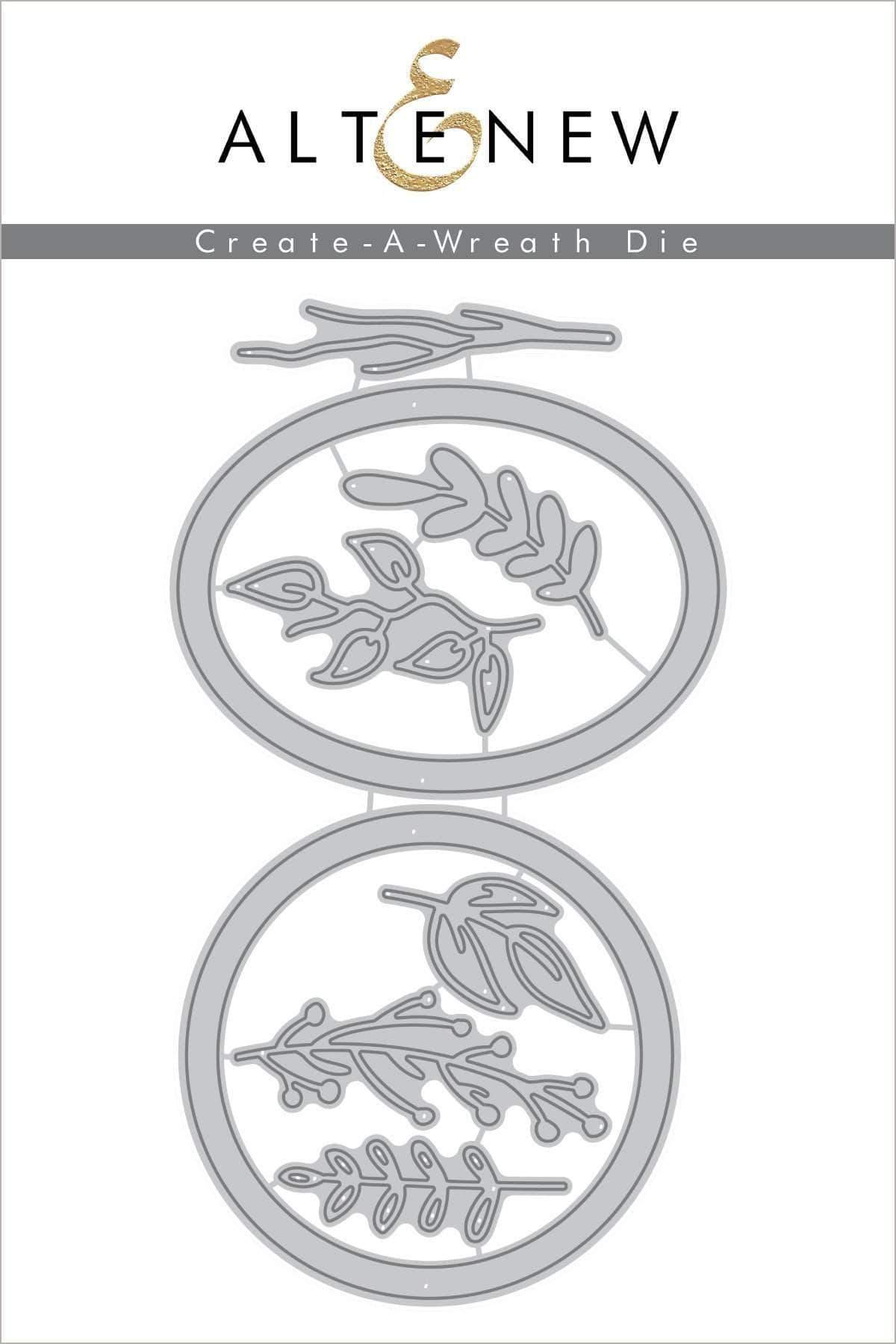 Create-A-Wreath - Craft Die, zoomed in. Select this picture to zoom back out.