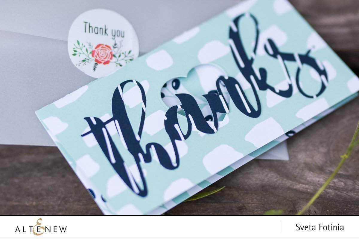 Mega Thanks - Craft Die