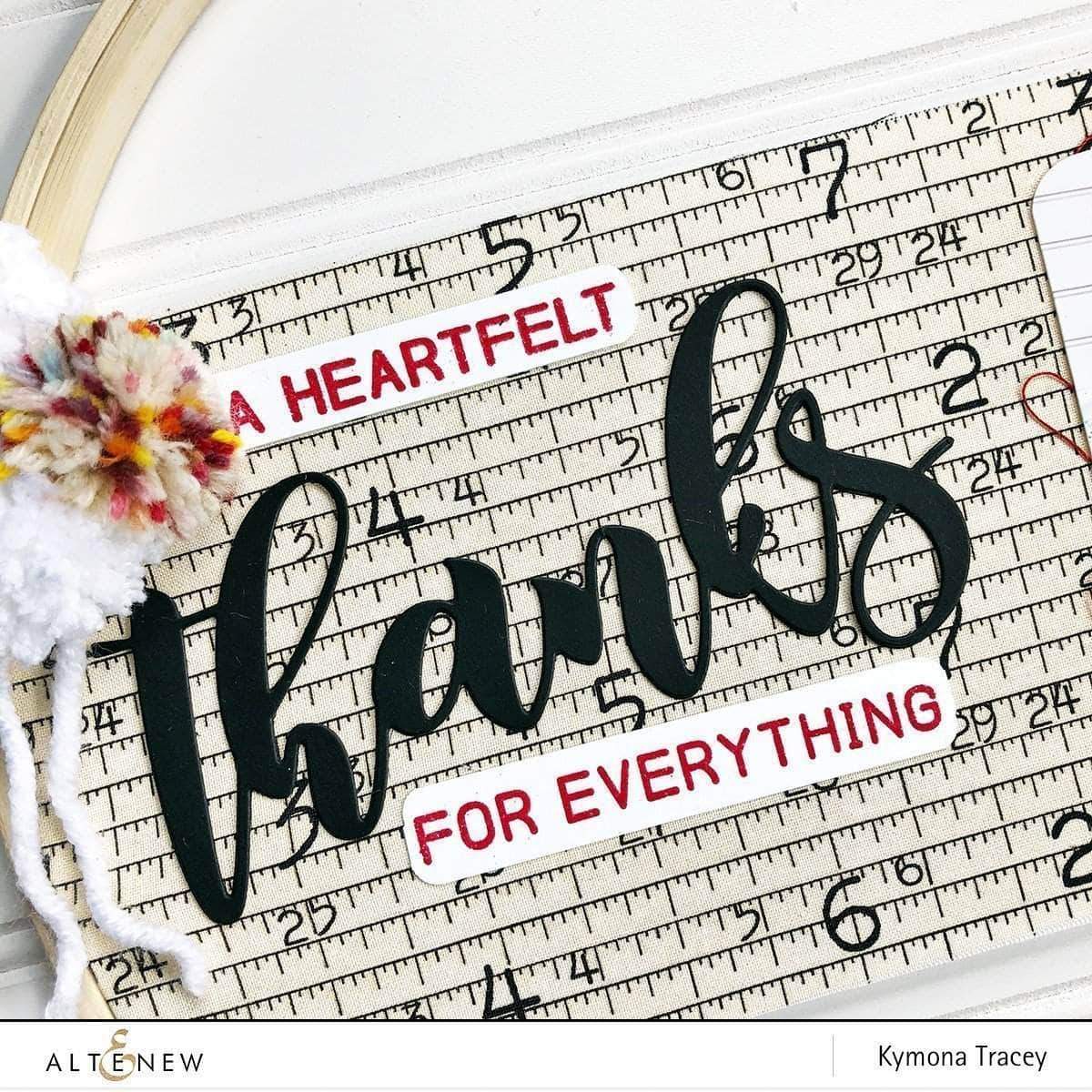 Mega Thanks - Craft Die