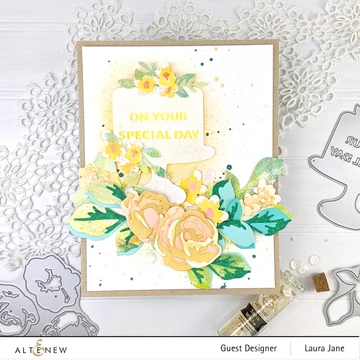 Layered Gift Tag - Cake - Craft Die