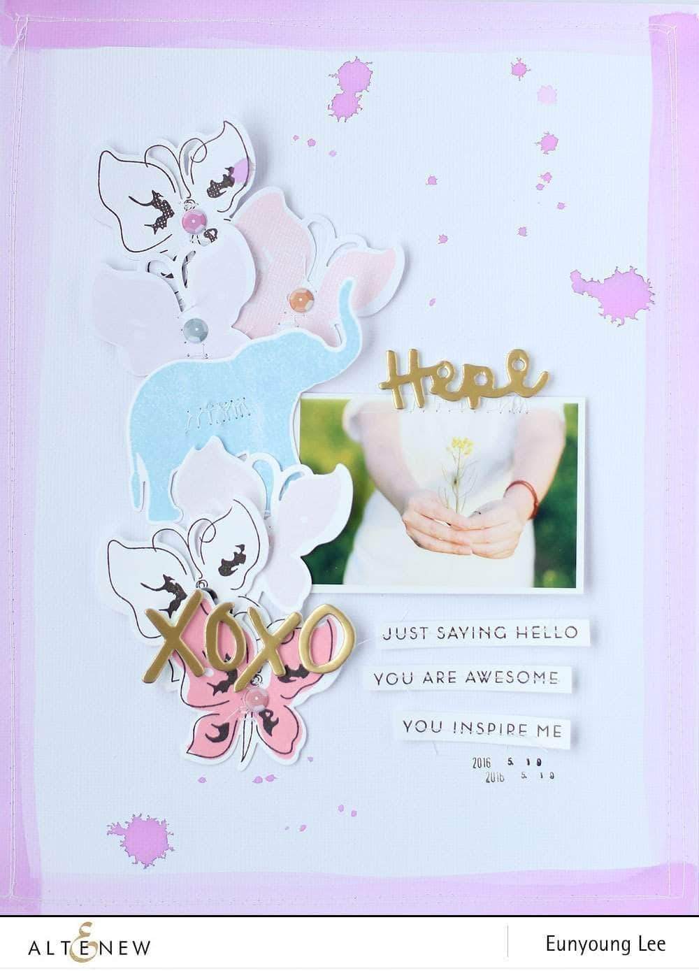 Painted Butterflies - Craft Die