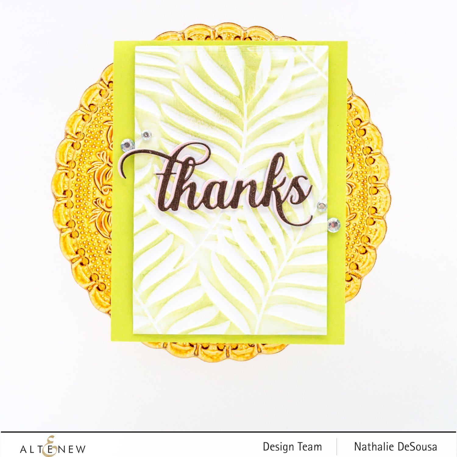 Areca Palm - 3D Embossing Folder