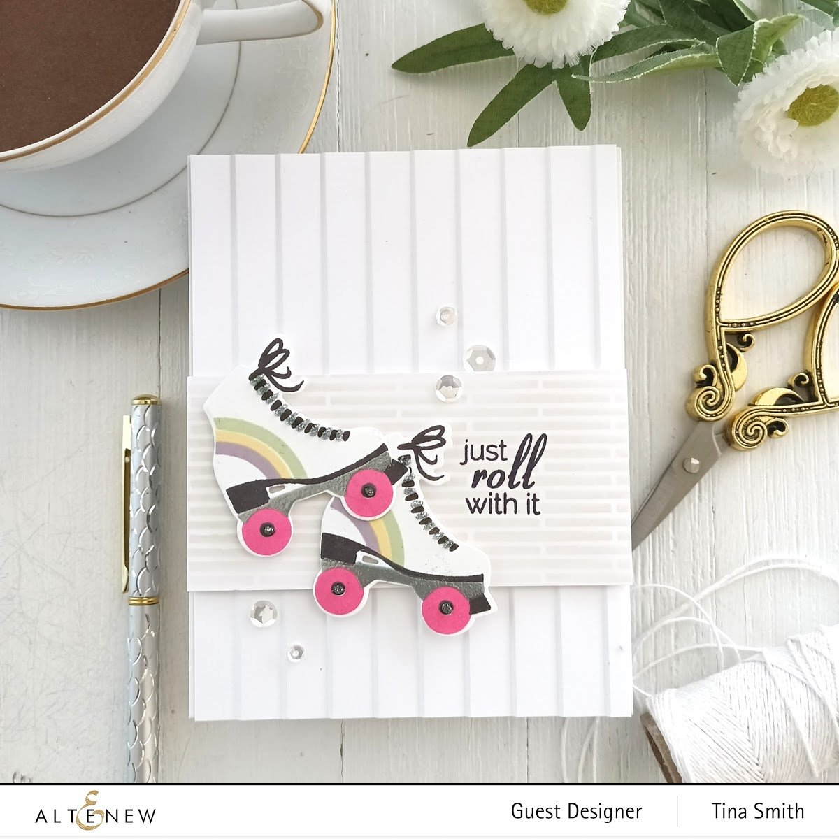 Window Slats - 3D Embossing Folder