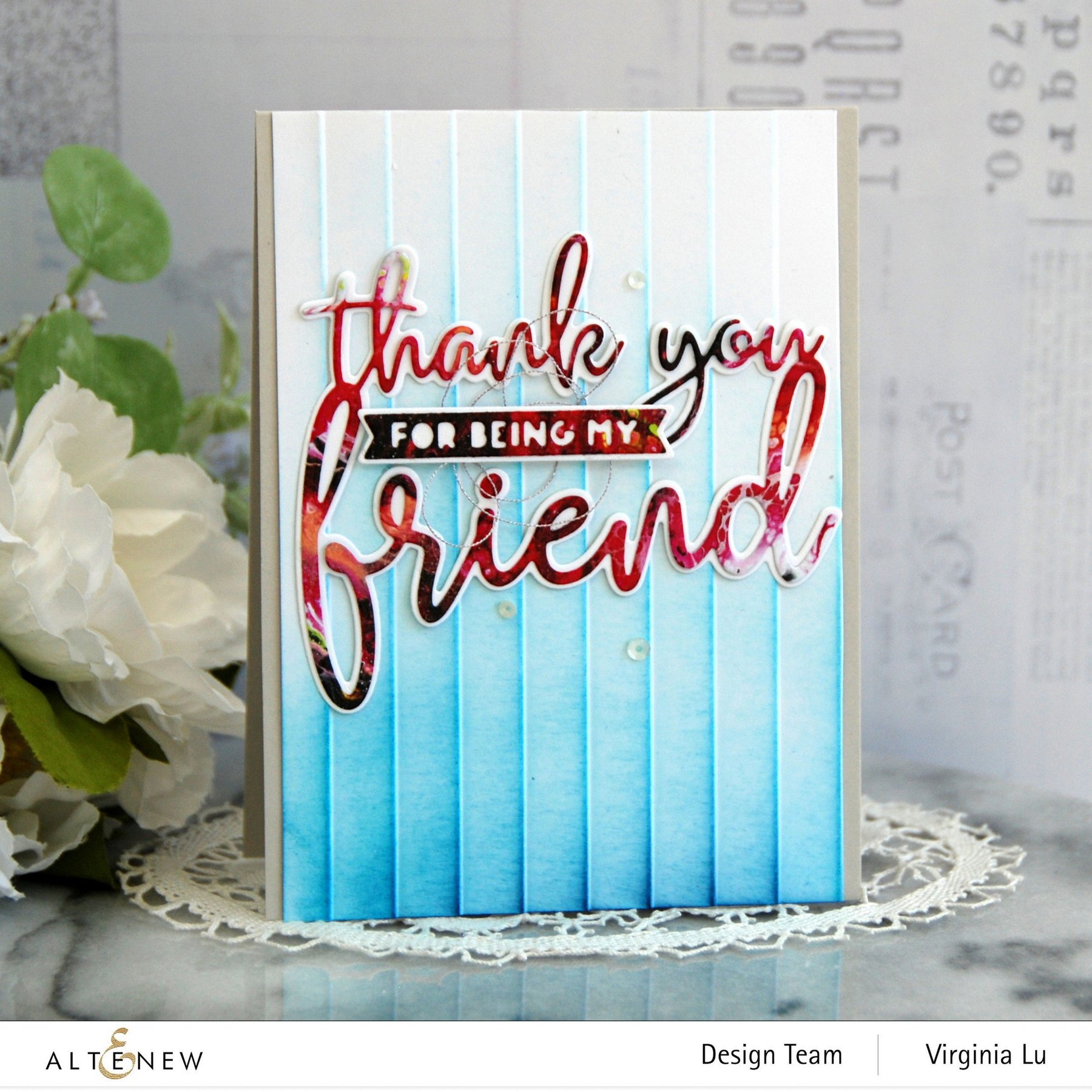 Window Slats - 3D Embossing Folder