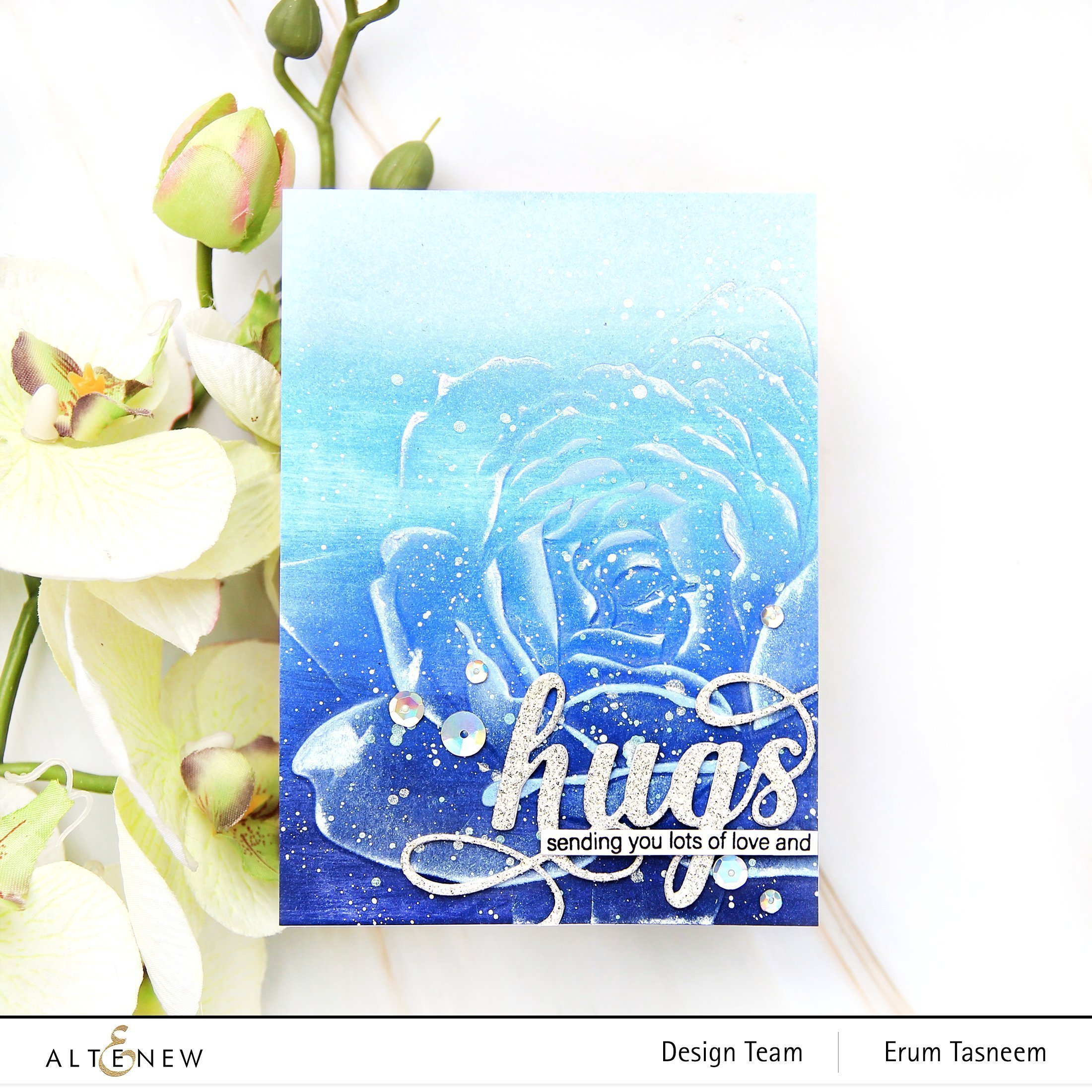 Rosy - 3D Embossing Folder