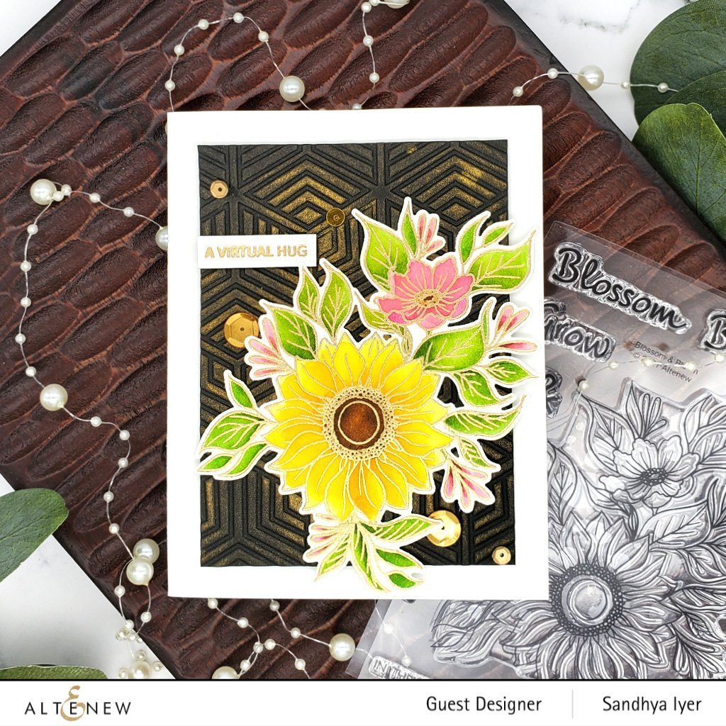 Geo Diamonds - 3D Embossing Folder