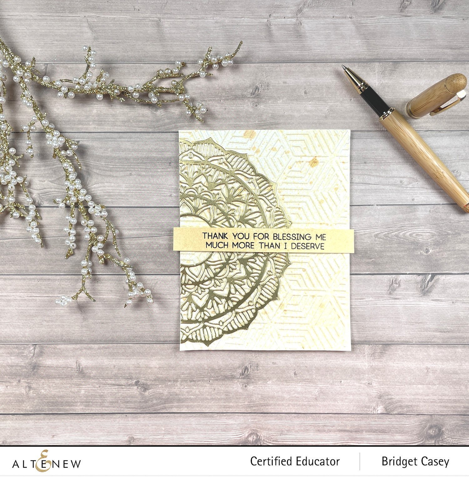 Geo Diamonds - 3D Embossing Folder
