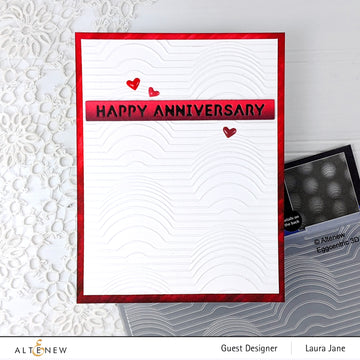 Eggcentric - 3D Embossing Folder