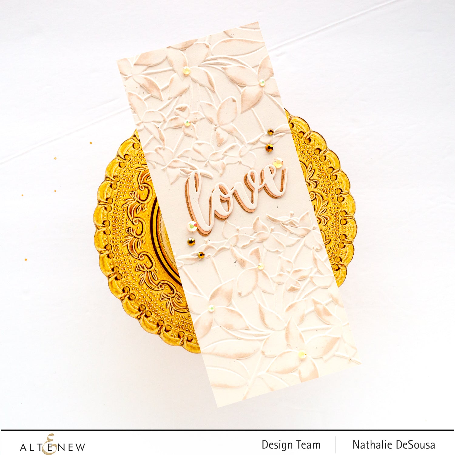 Ixora Flowers - 3D Embossing Folder