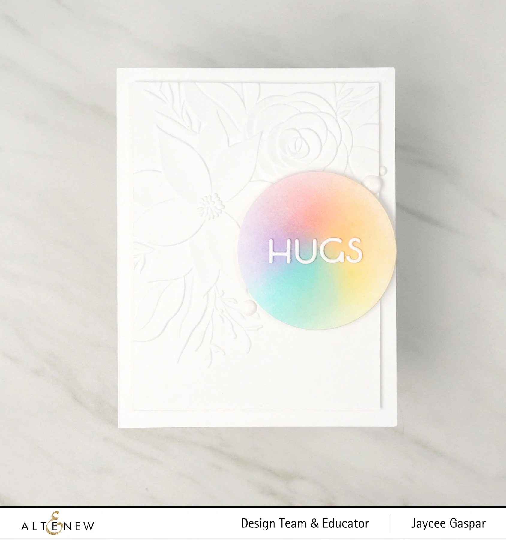Calming Cluster - 3D Embossing Folder