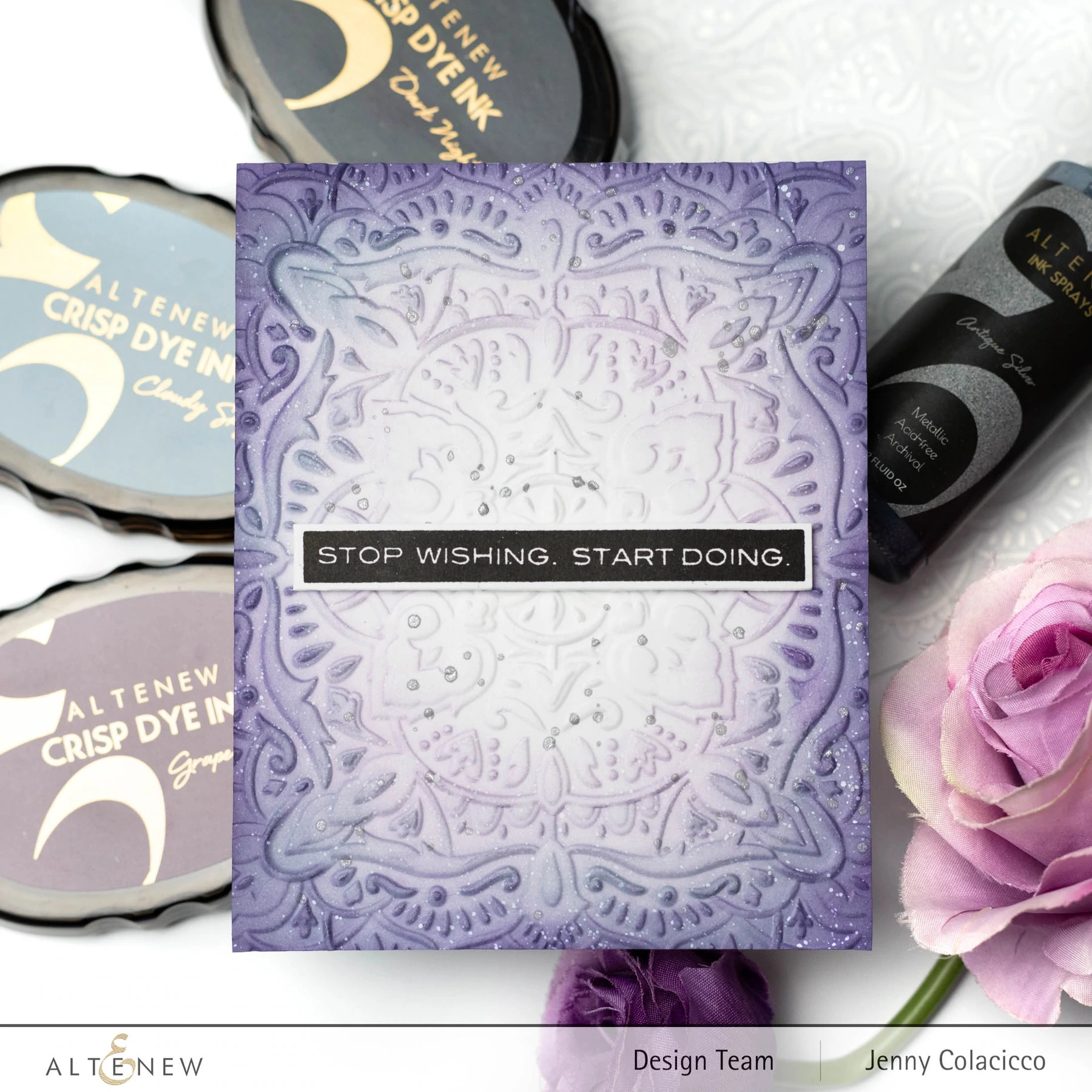 Motif Tile - 3D Embossing Folder