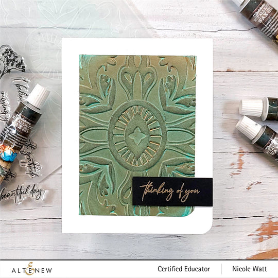 Fantasy Emblem - 3D Embossing Folder