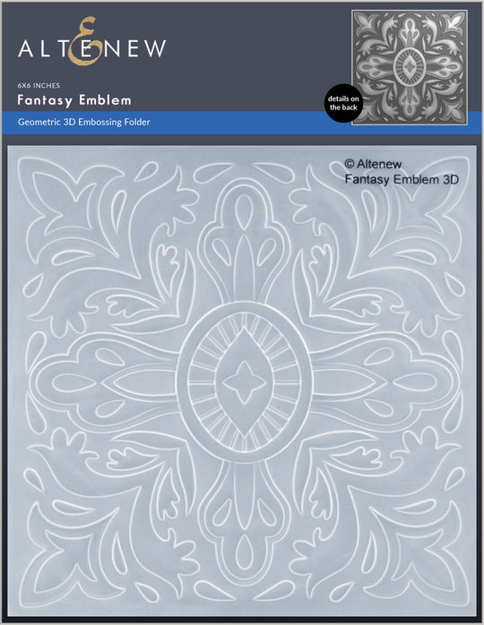 Fantasy Emblem - 3D Embossing Folder
