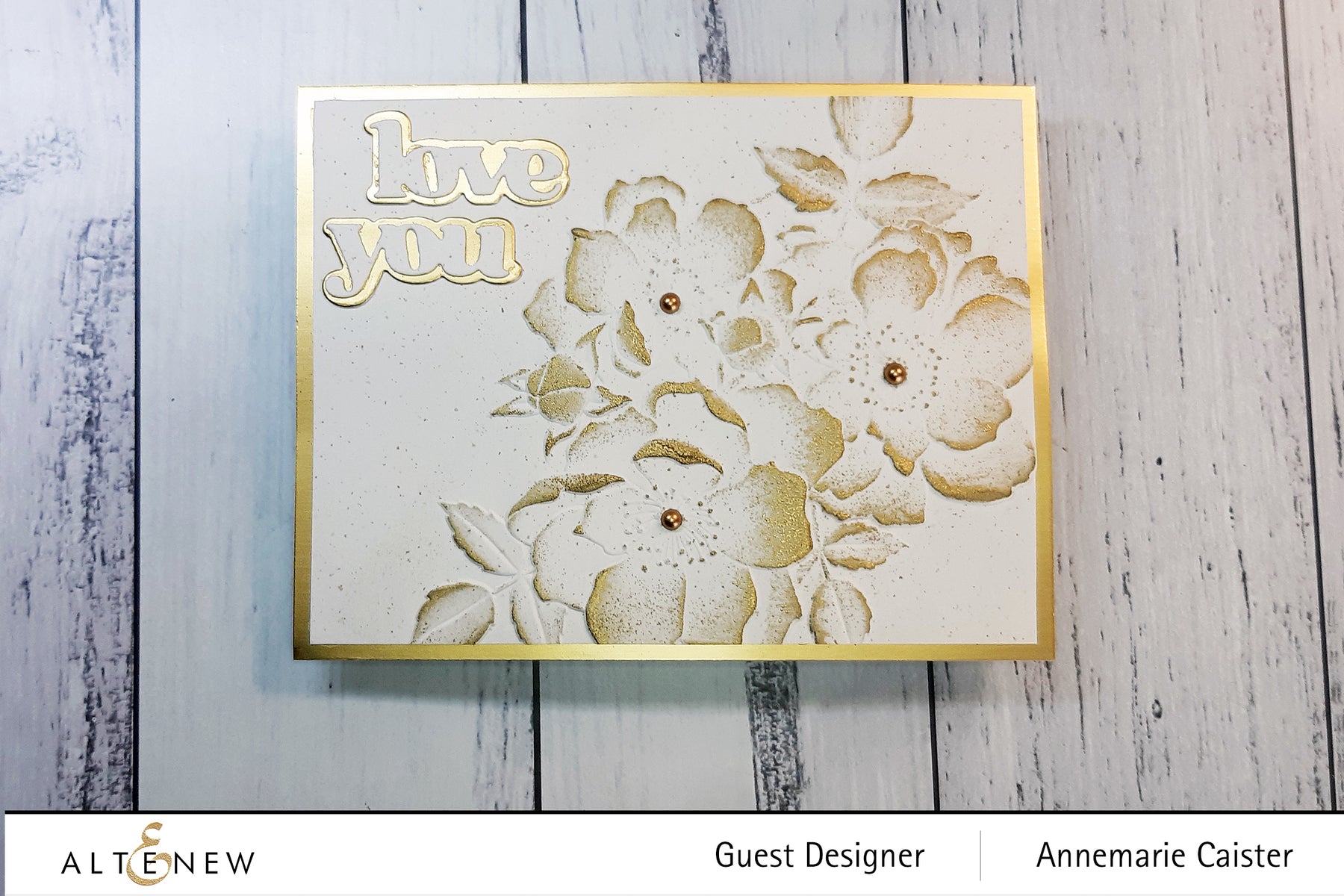 Fairy Tale Florals - 3D Embossing Folder, different perspective #2, zoomed in. Select this picture to zoom back out.