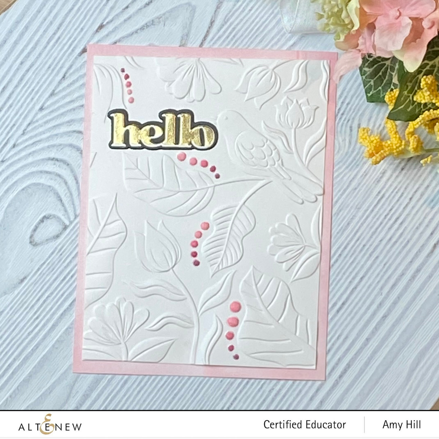 Imaginary Jungle - 3D Embossing Folder