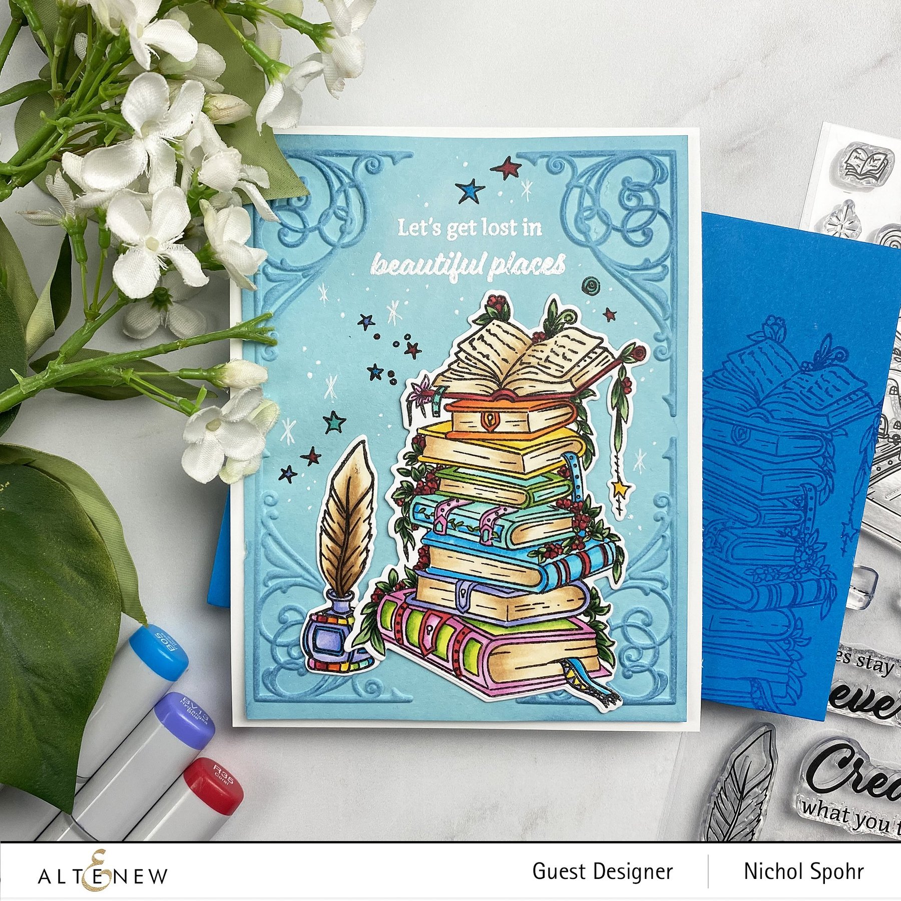 Books Are Magic - Clear Stamp