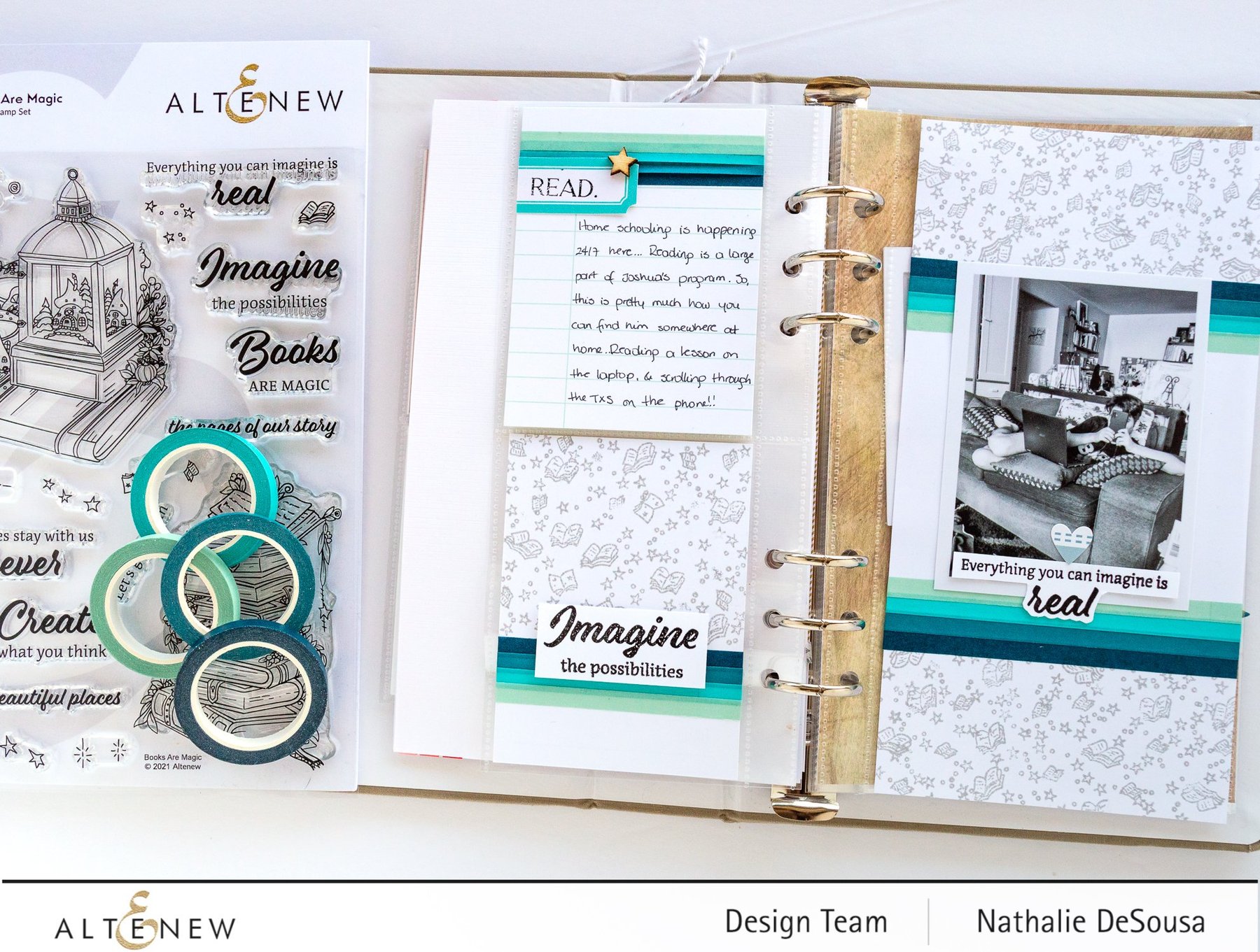 Books Are Magic - Clear Stamp