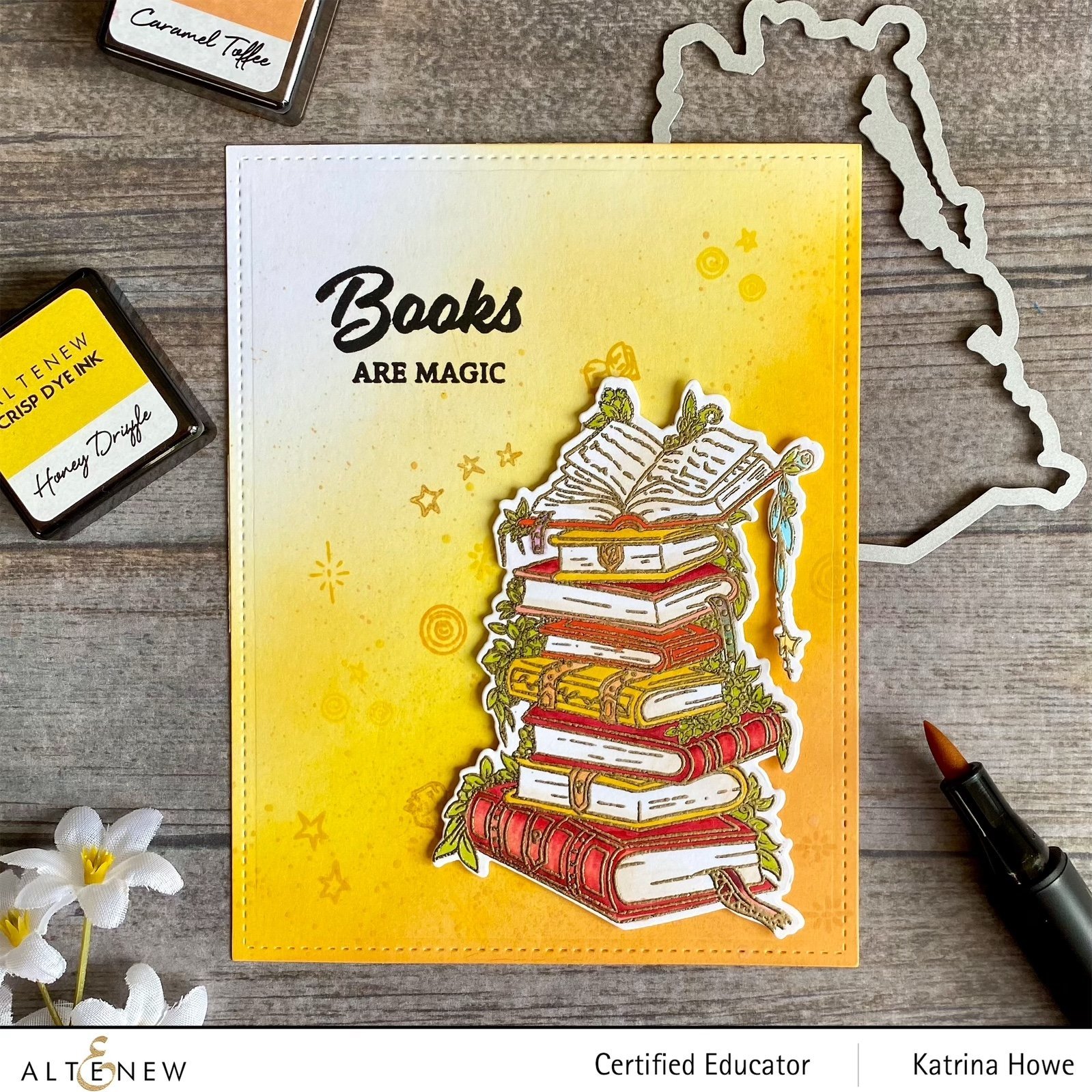 Books Are Magic - Clear Stamp