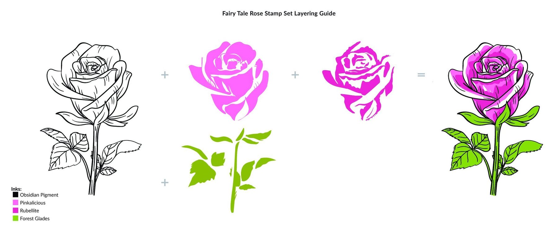 Fairy Tale Rose - Clear Stamp