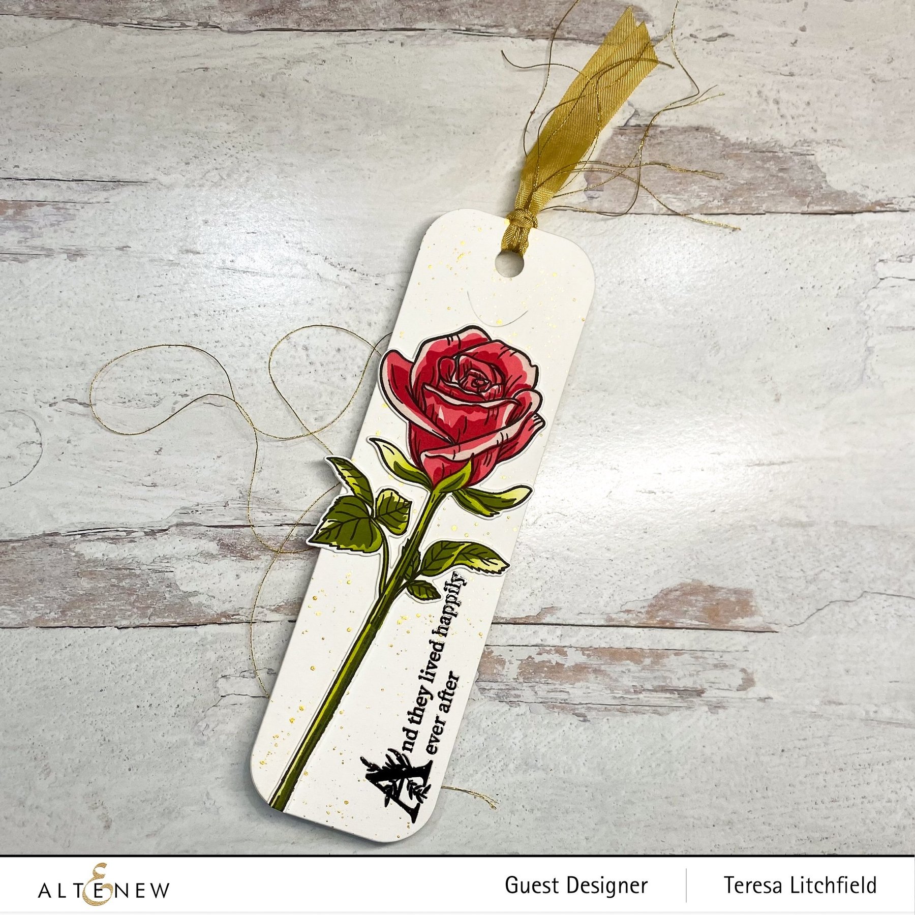 Fairy Tale Rose - Clear Stamp