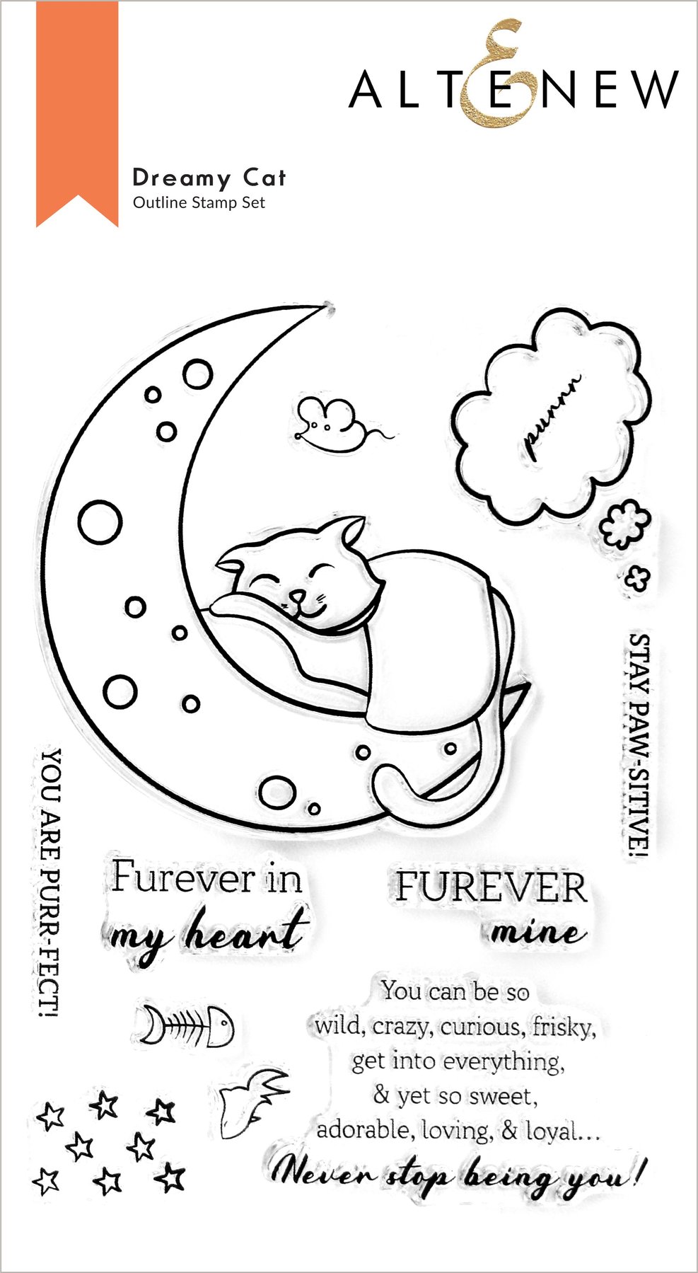 Dreamy Cat - Stamp Set