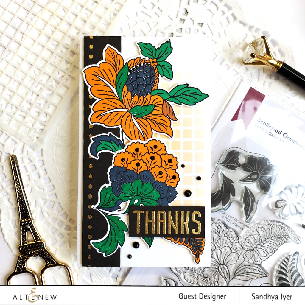 Scalloped Ornaments - Stamp Set
