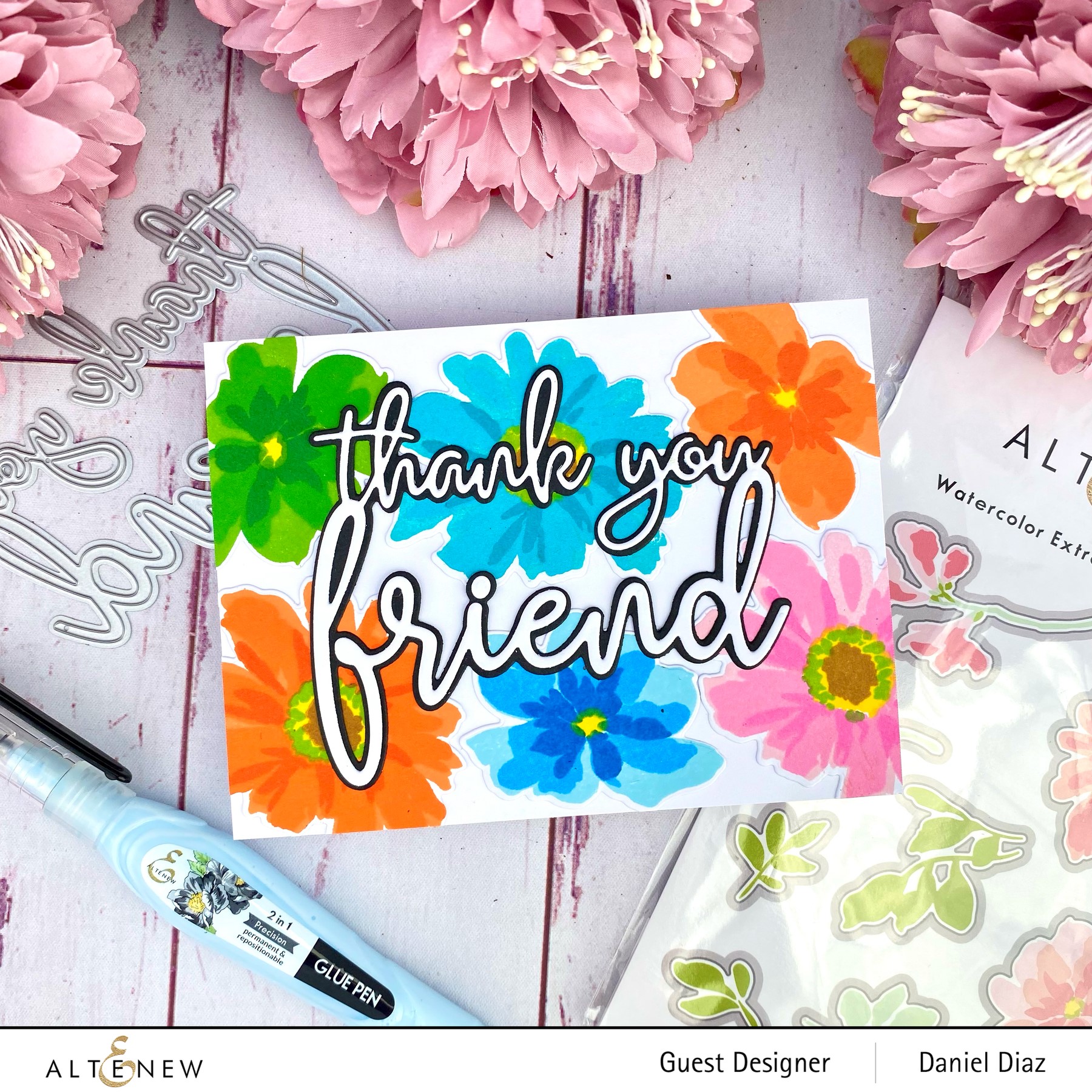 Watercolor Extravaganza - Clear Stamp Set