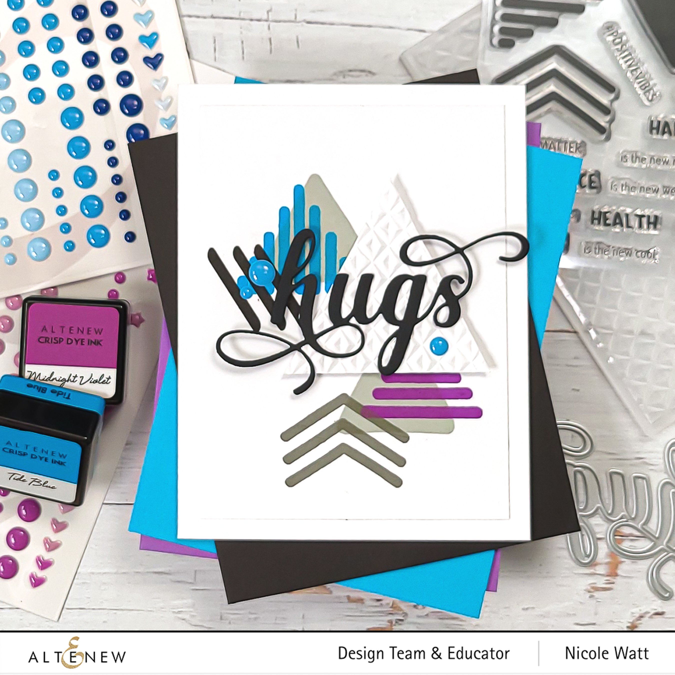 Doodled Triangles - Clear Stamp Set