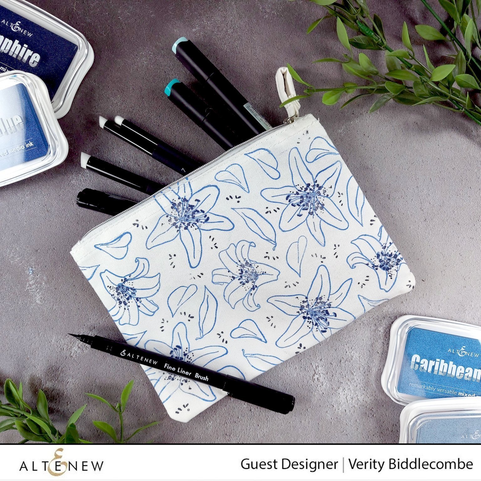 Inky Lily - Layering Stamp Set