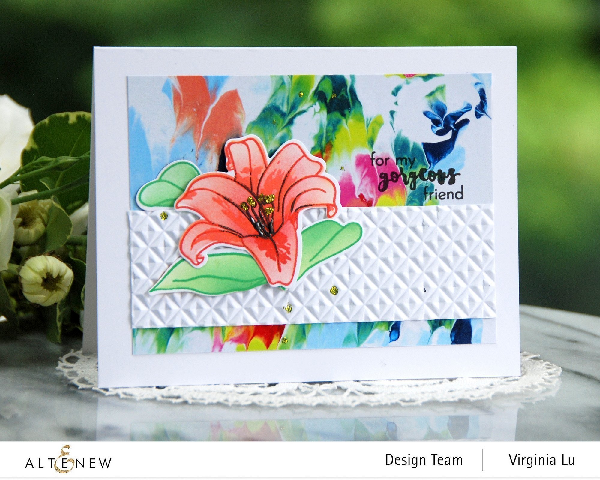 Inky Lily - Layering Stamp Set