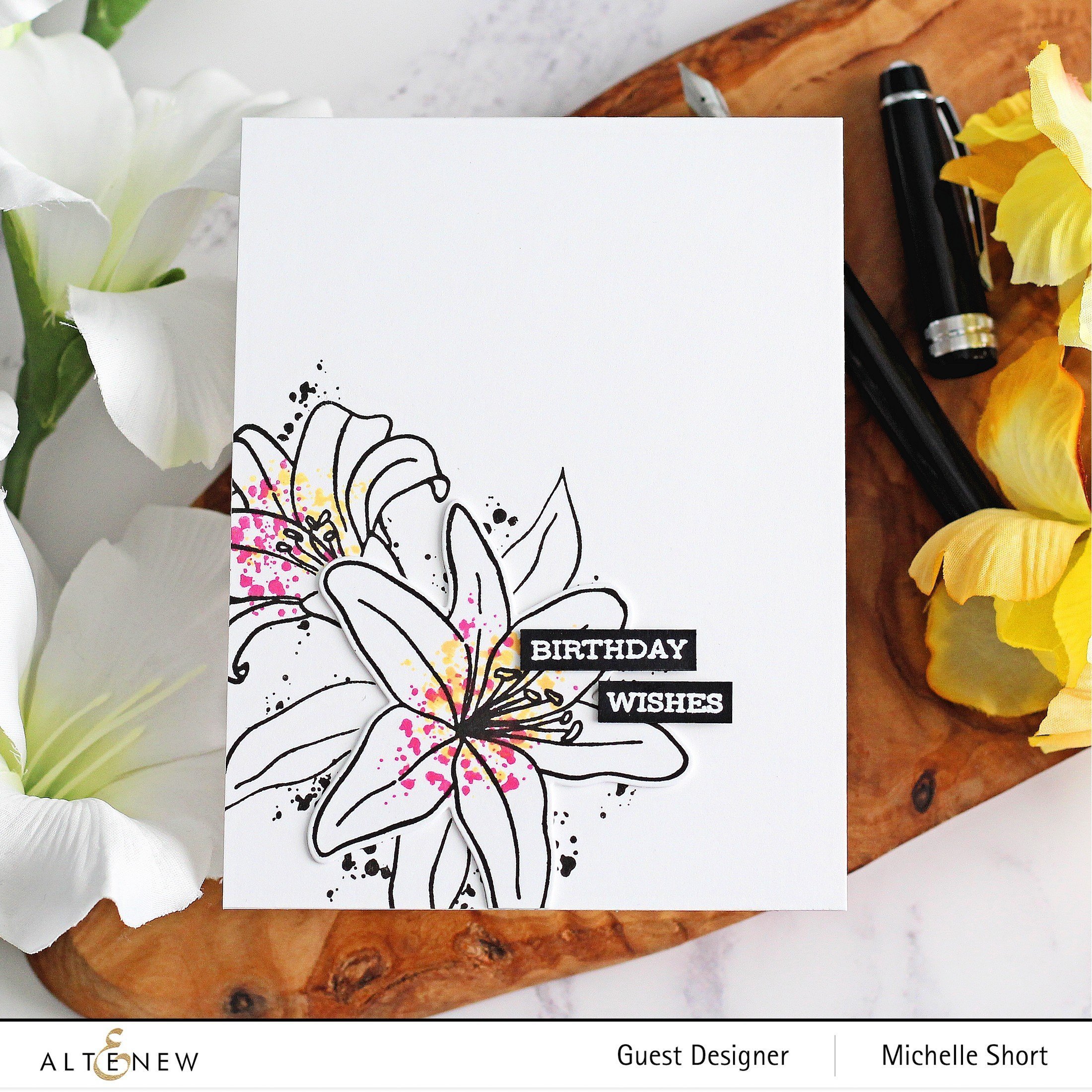 Inky Lily - Layering Stamp Set