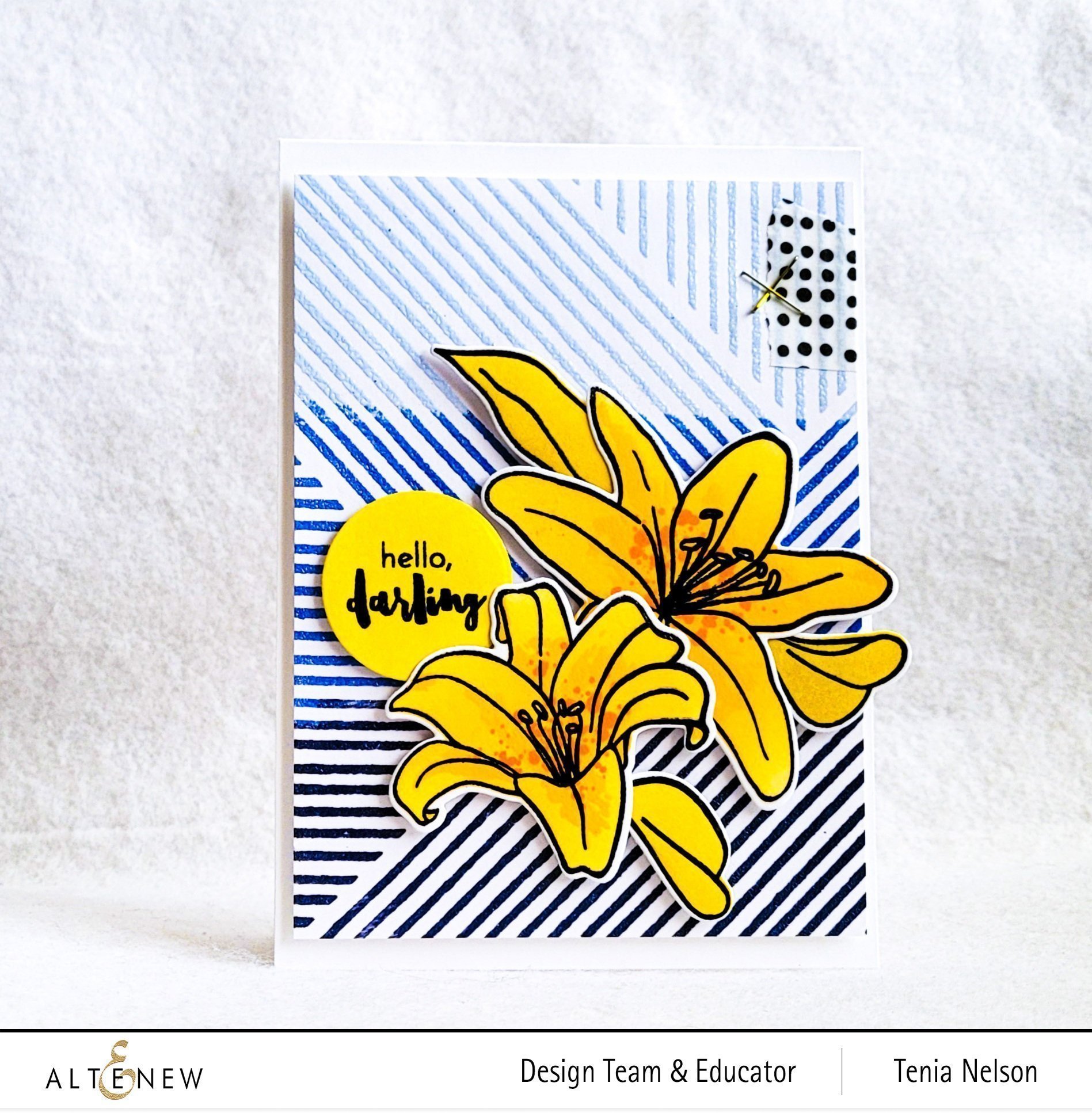 Inky Lily - Layering Stamp Set