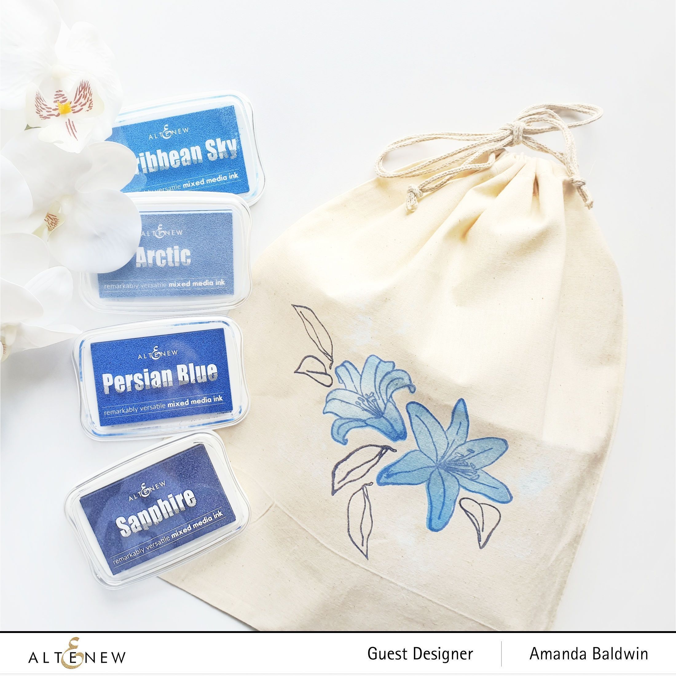 Inky Lily - Layering Stamp Set