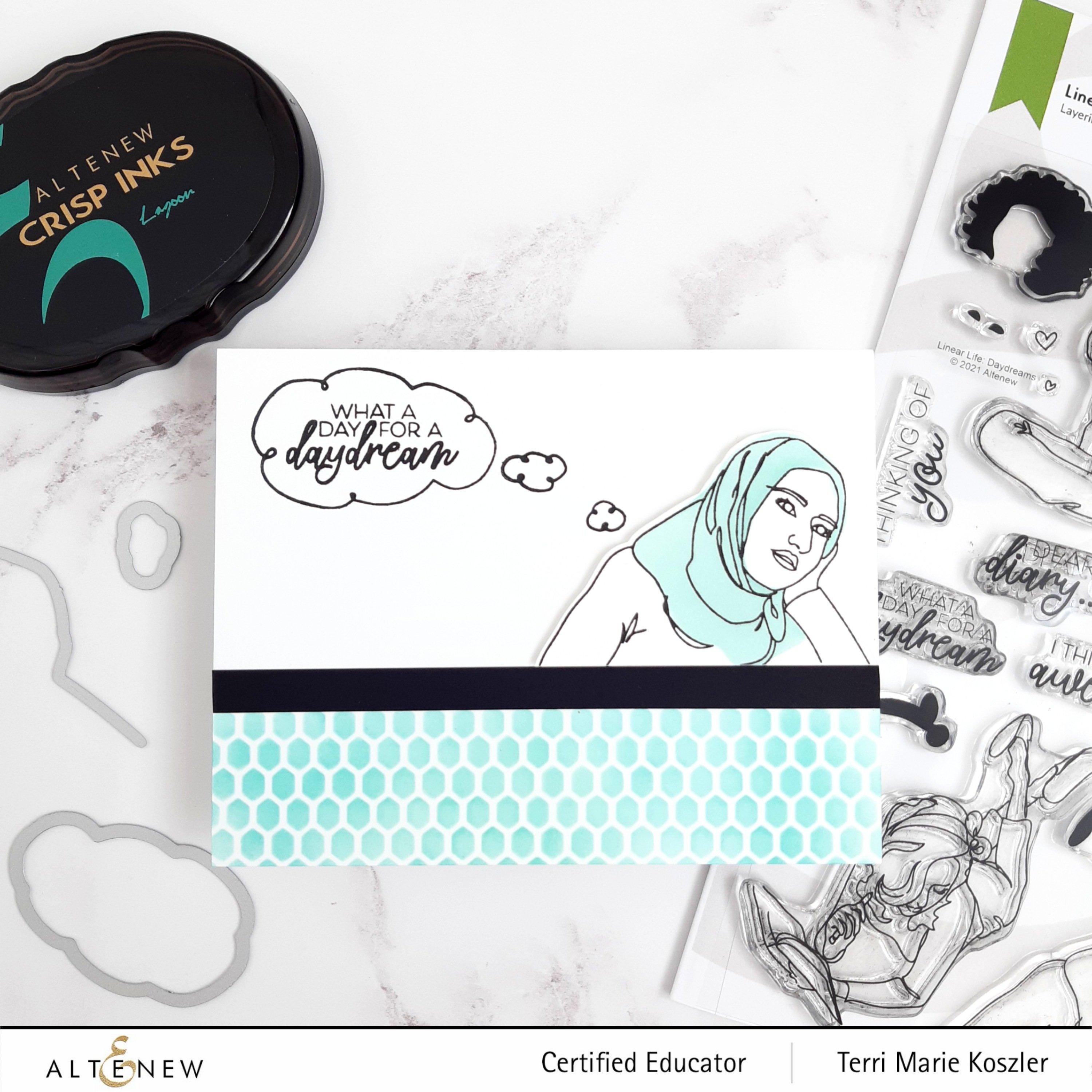 Linear Life - Daydreams - Layering Stamp Set