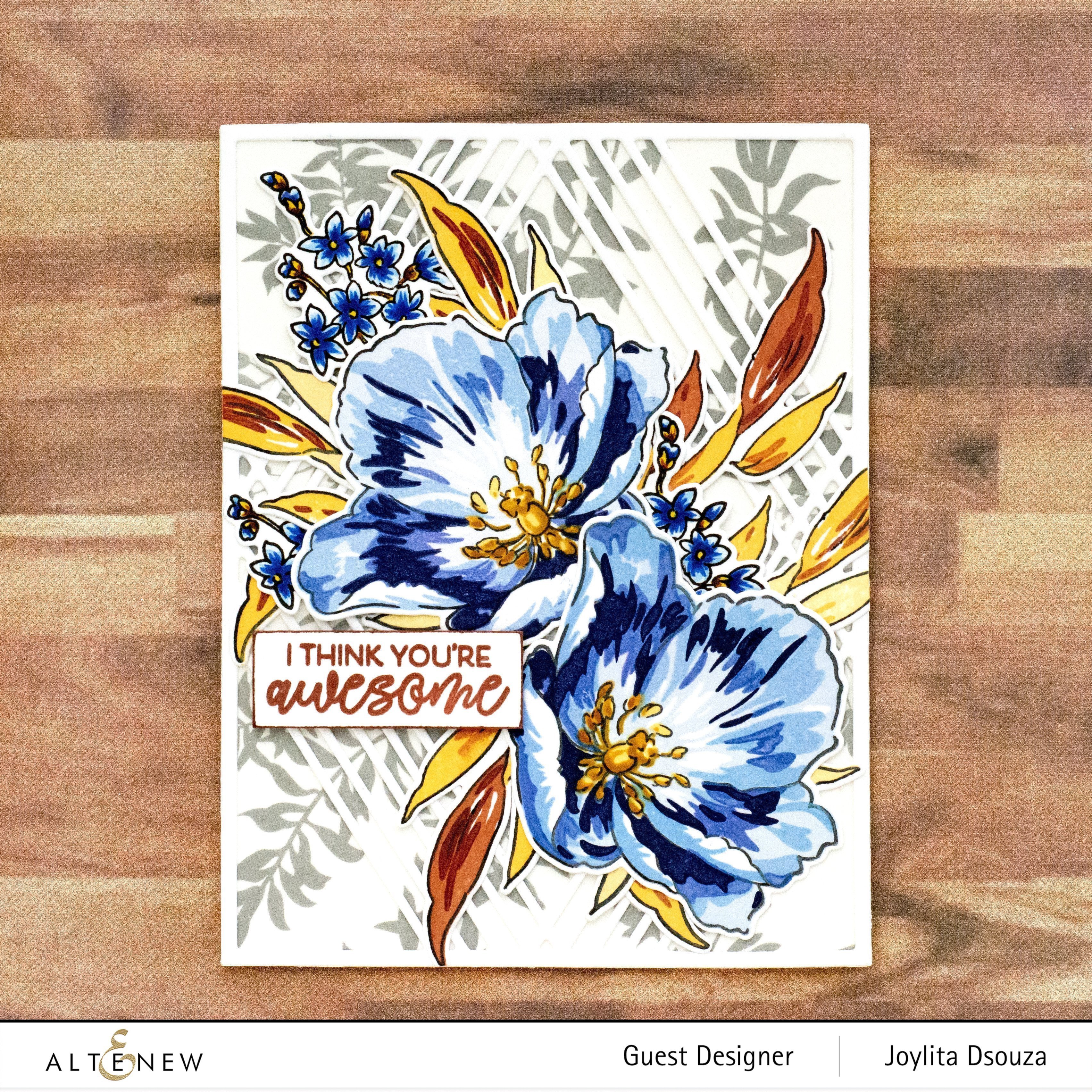 Linear Life - Daydreams - Layering Stamp Set