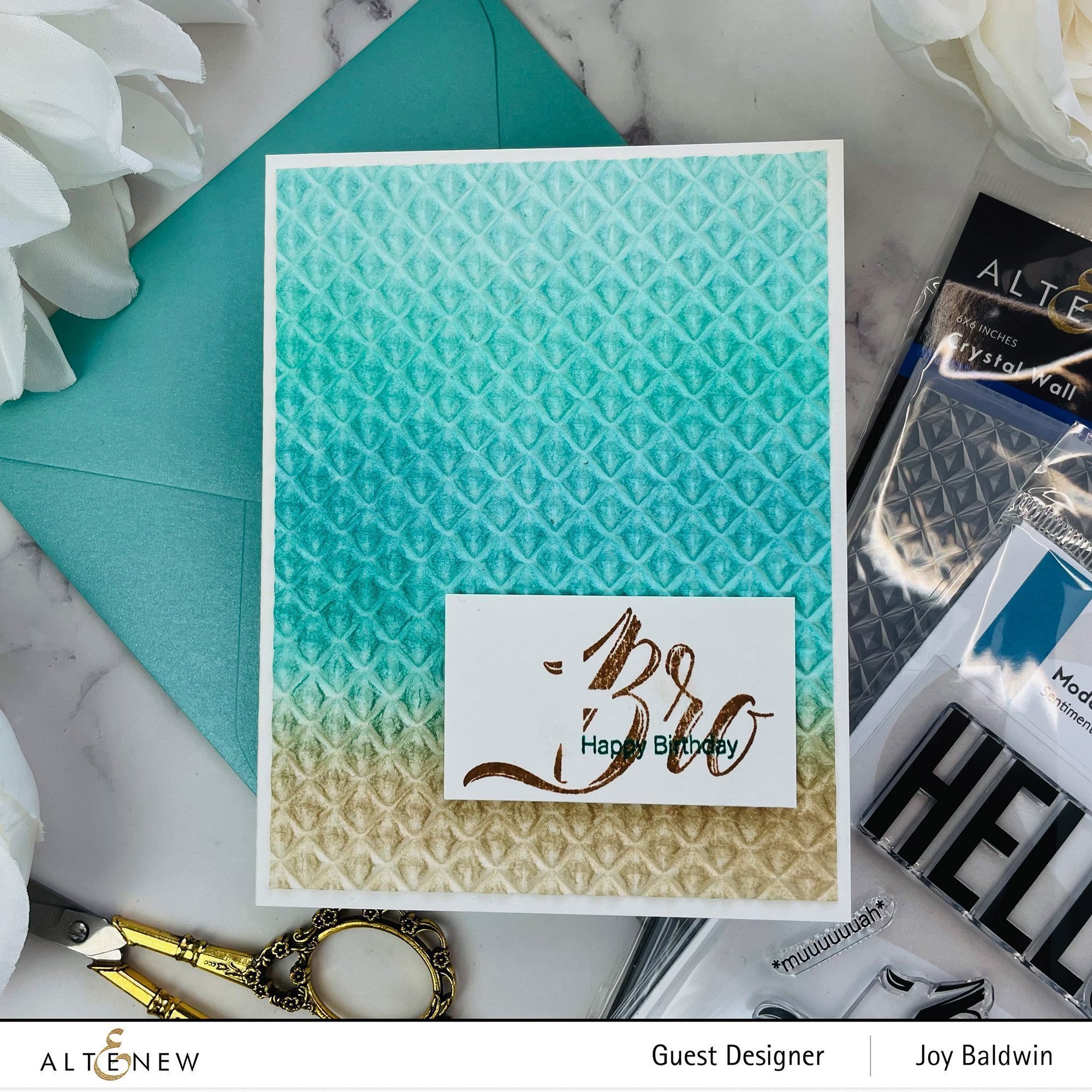 Modern Hello - Clear Stamp Set