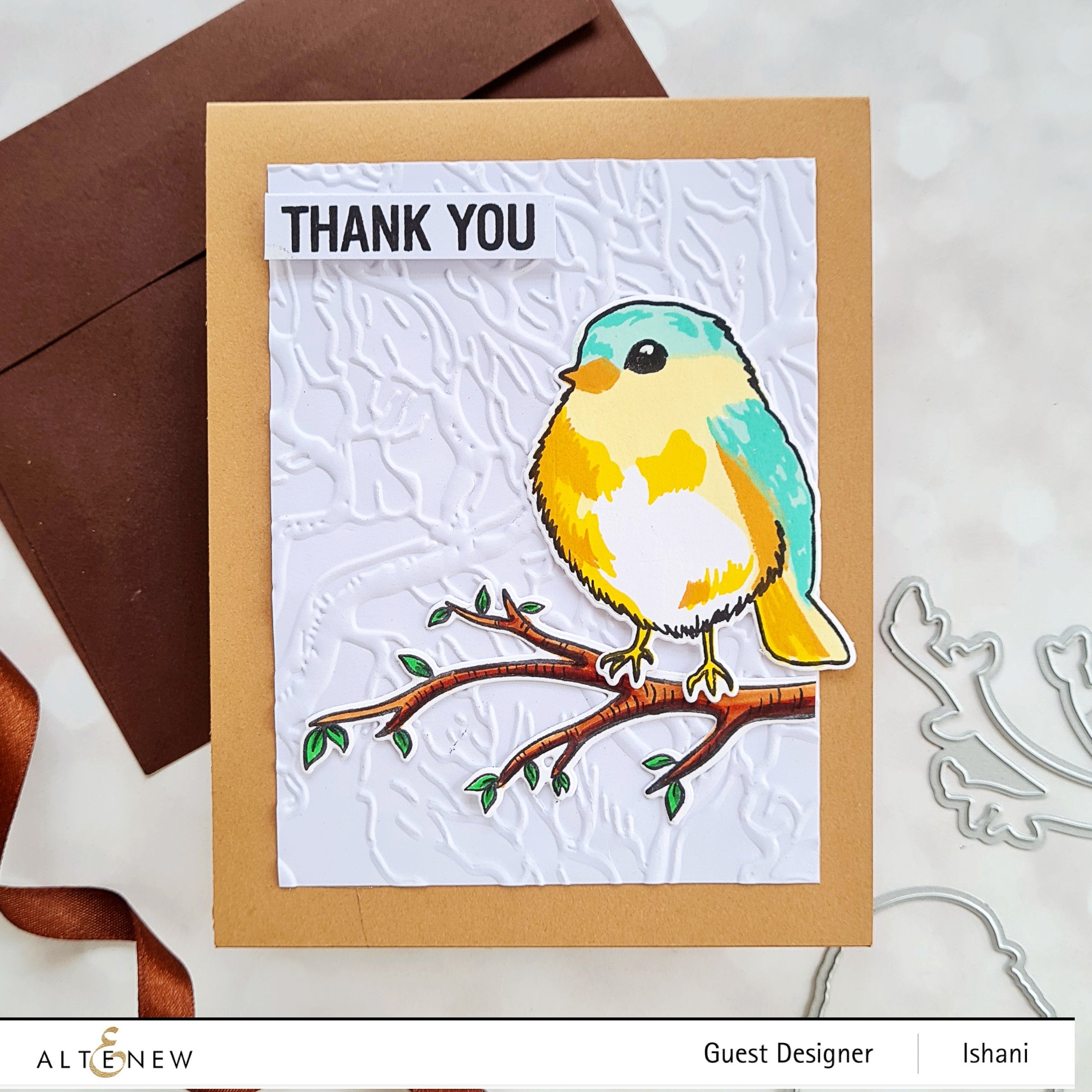 Bird of the Woods - Layering Stamp Set
