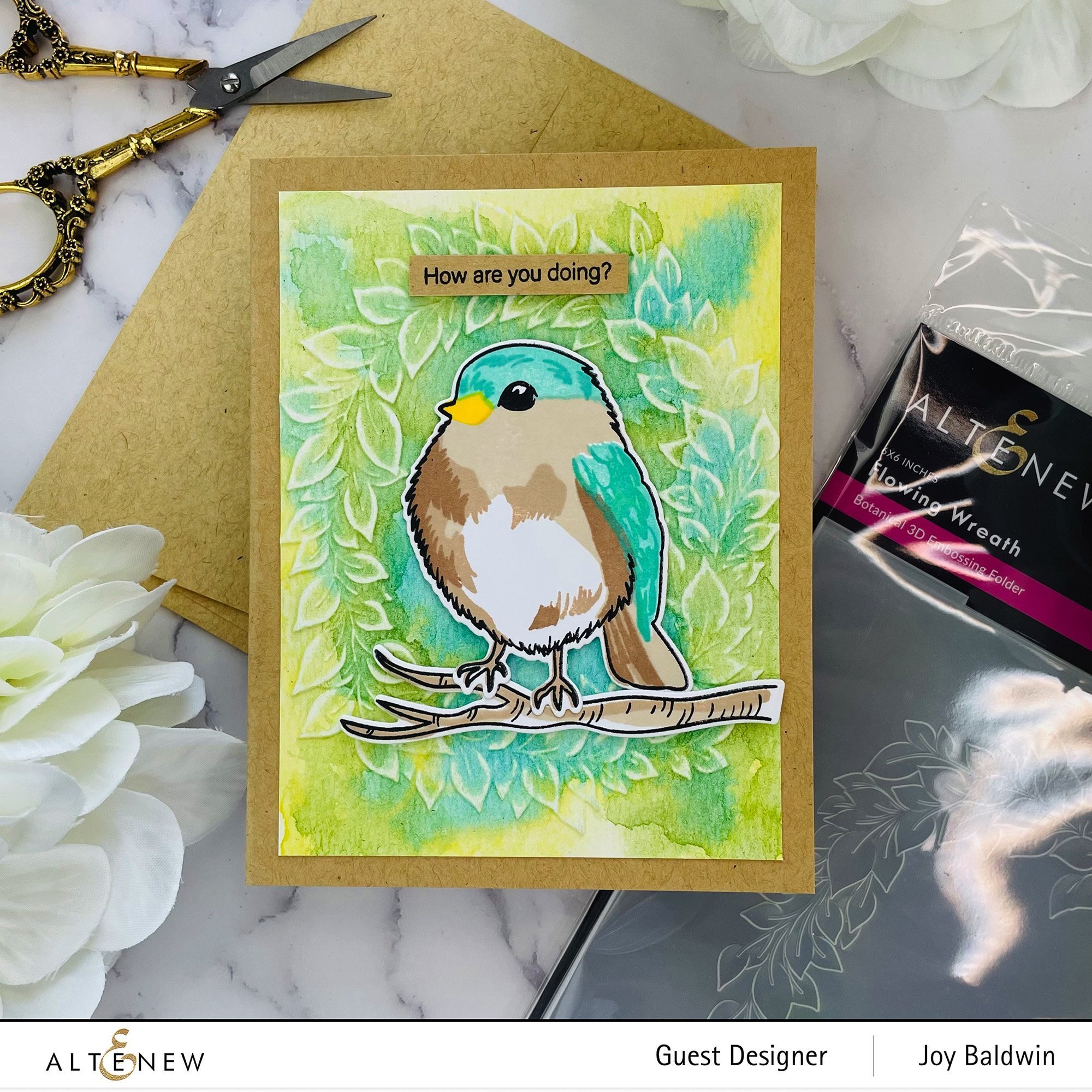 Bird of the Woods - Layering Stamp Set