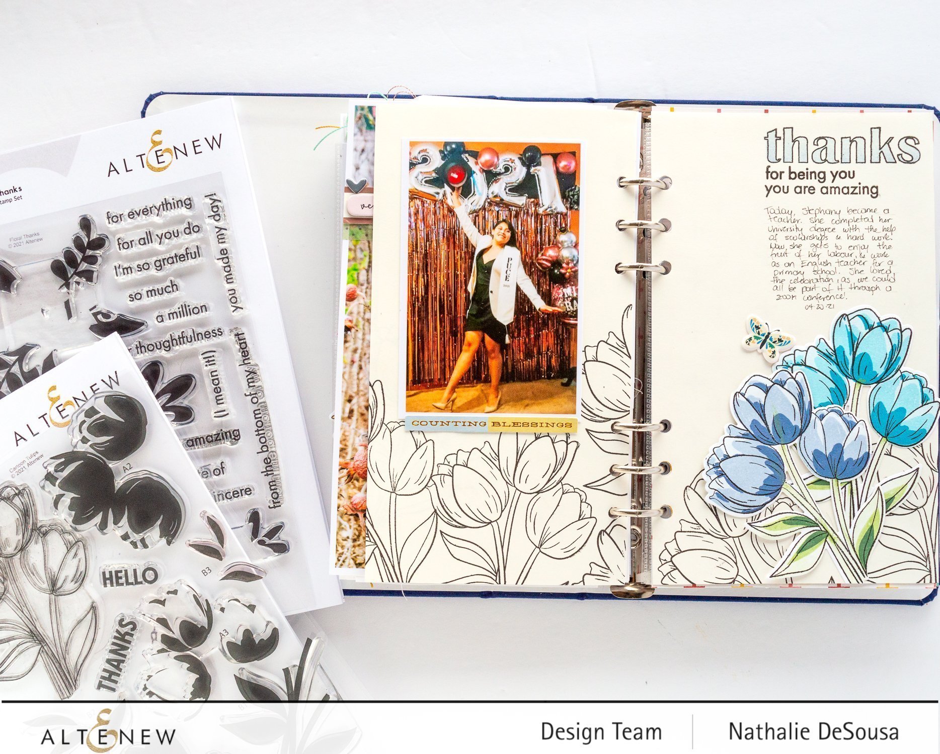 Floral Thanks - Stamp Set