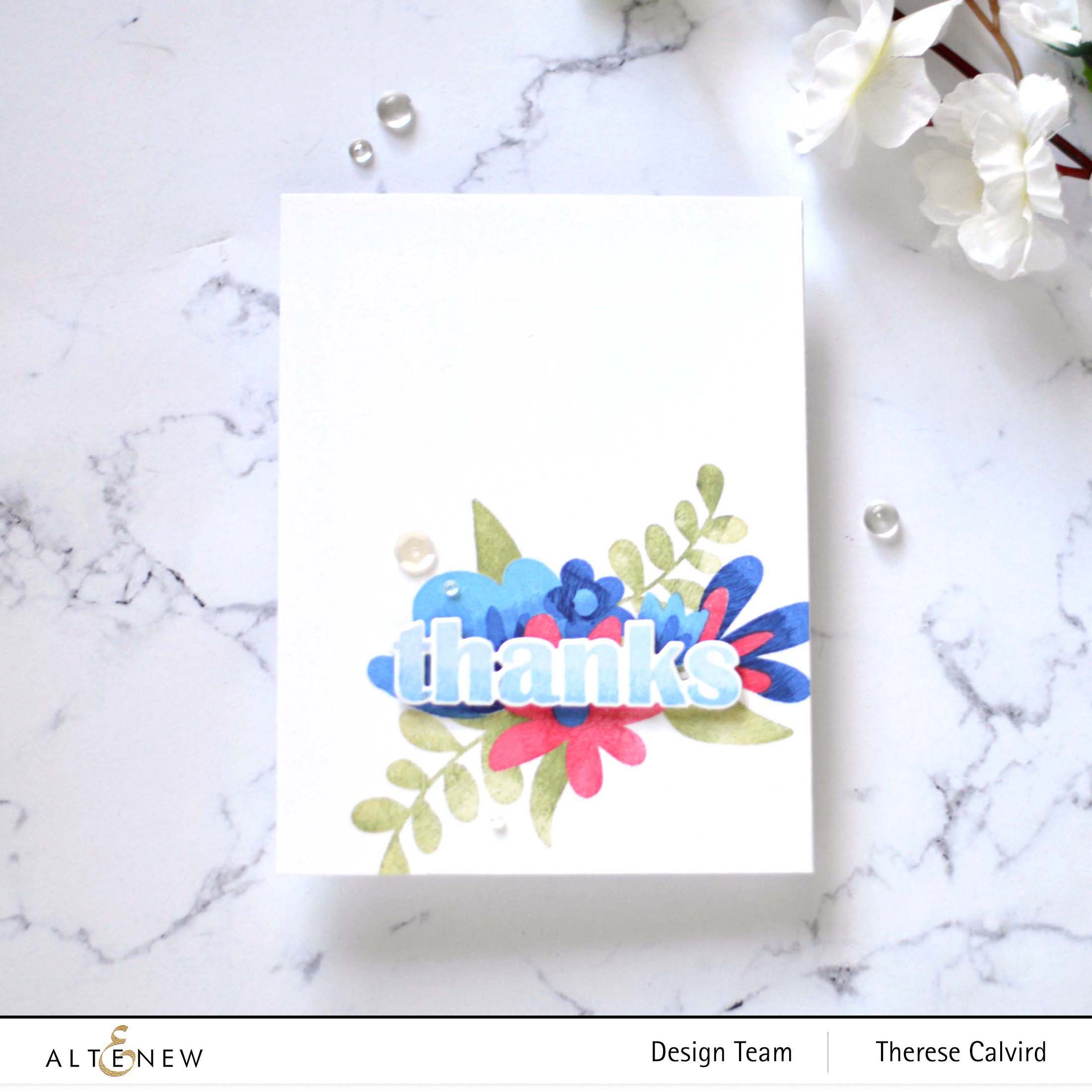 Floral Thanks - Stamp Set
