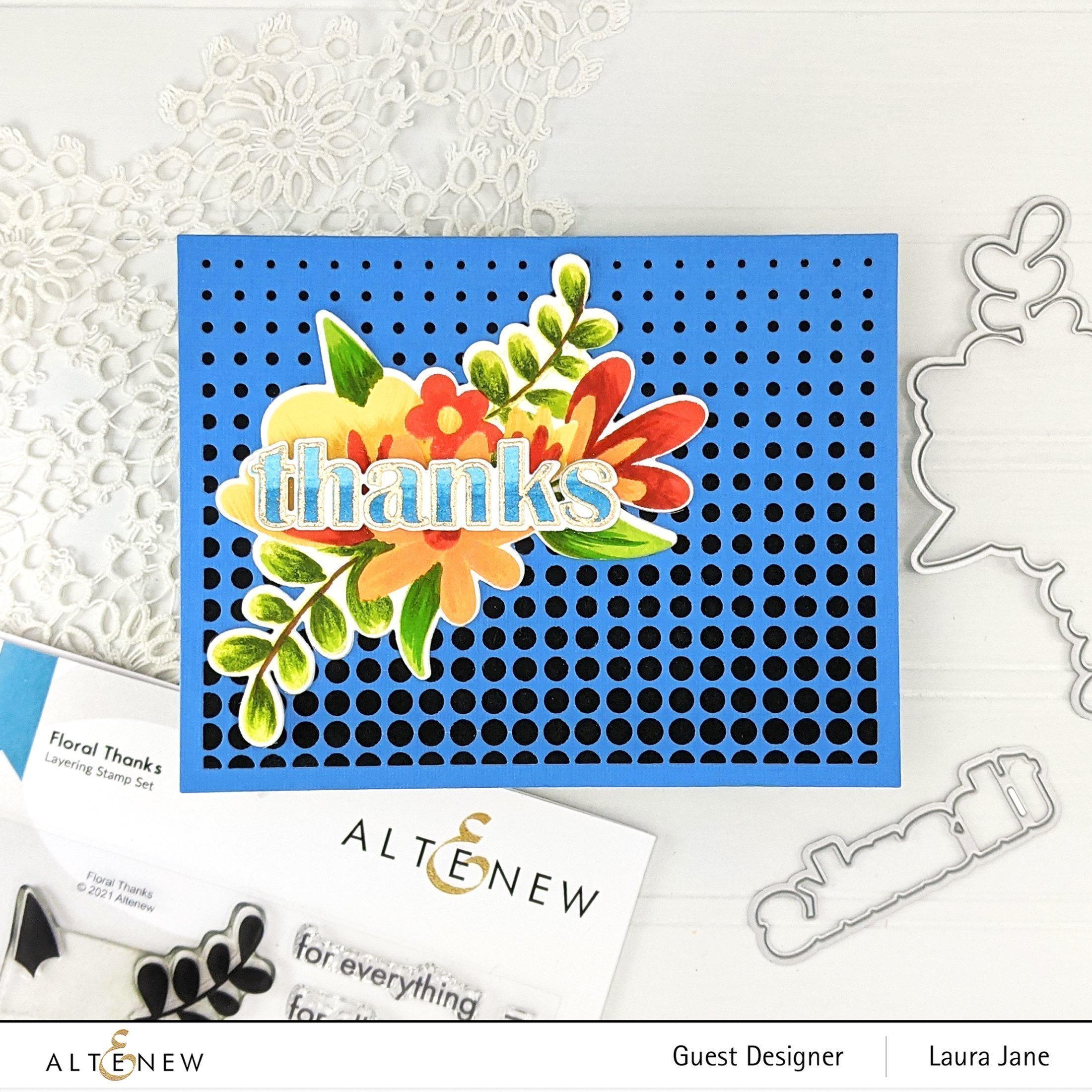 Floral Thanks - Stamp Set