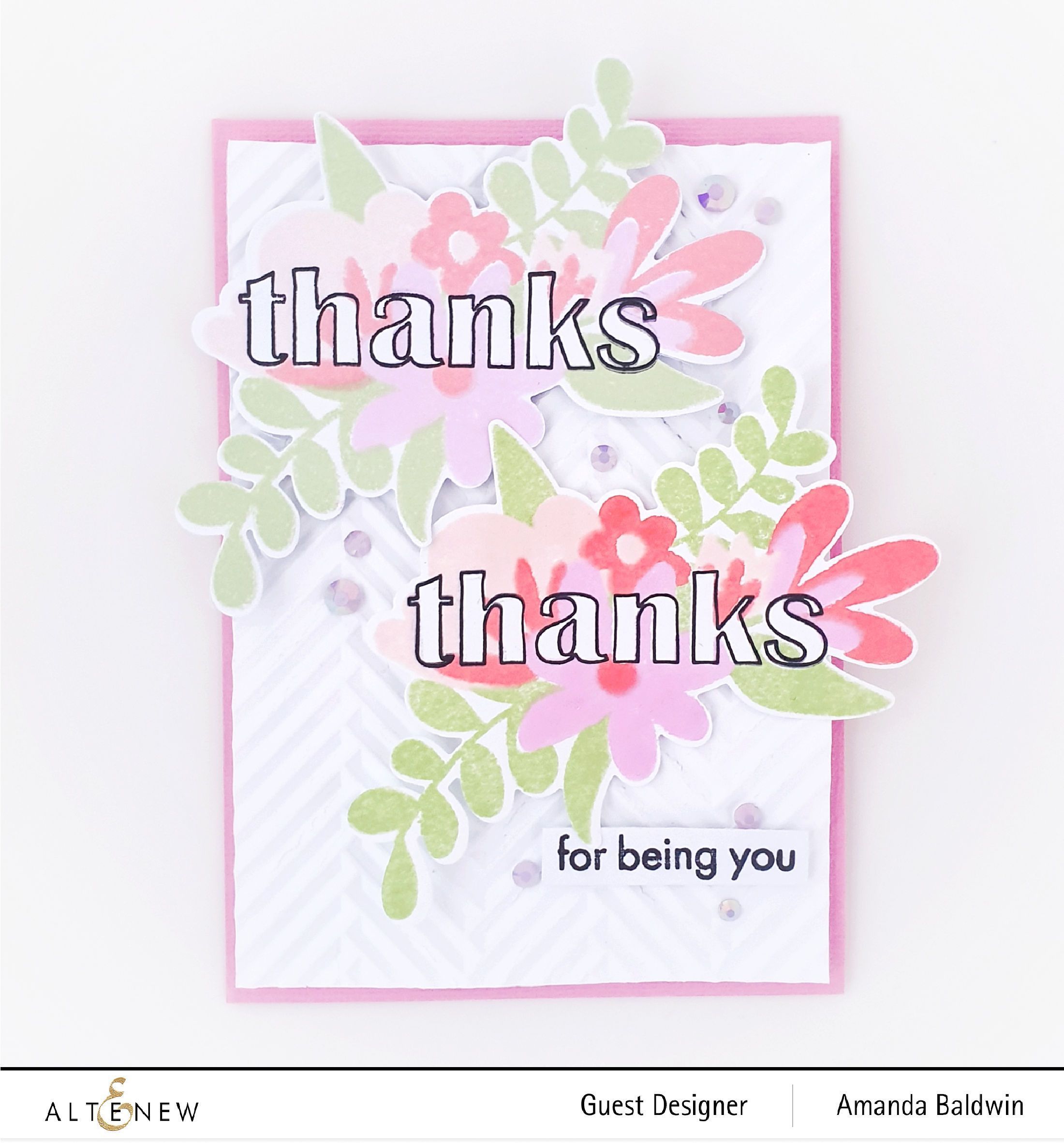 Floral Thanks - Stamp Set