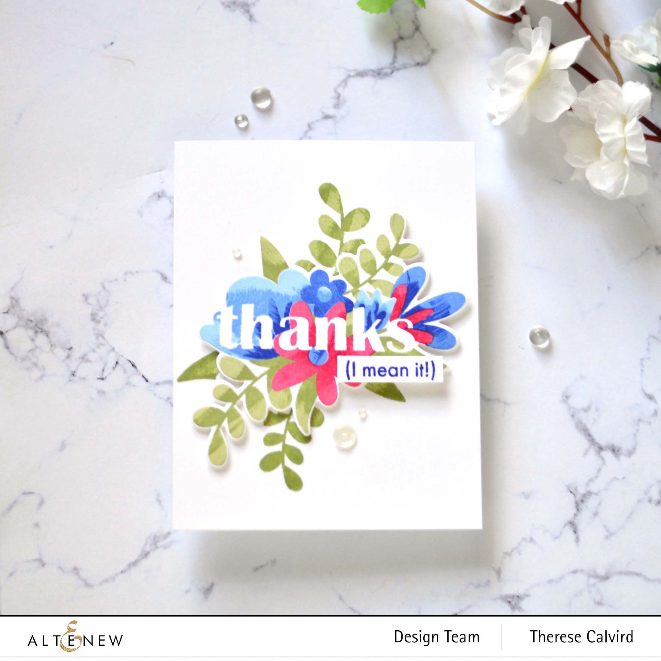 Floral Thanks - Stamp Set