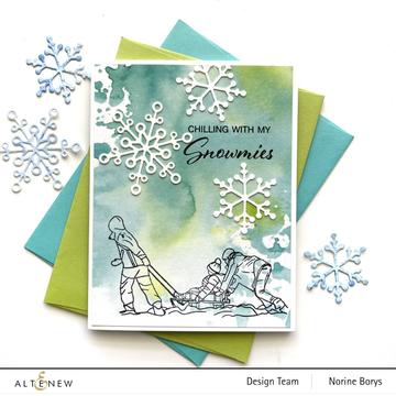 Cozy Winter Vibes - Clear Stamp